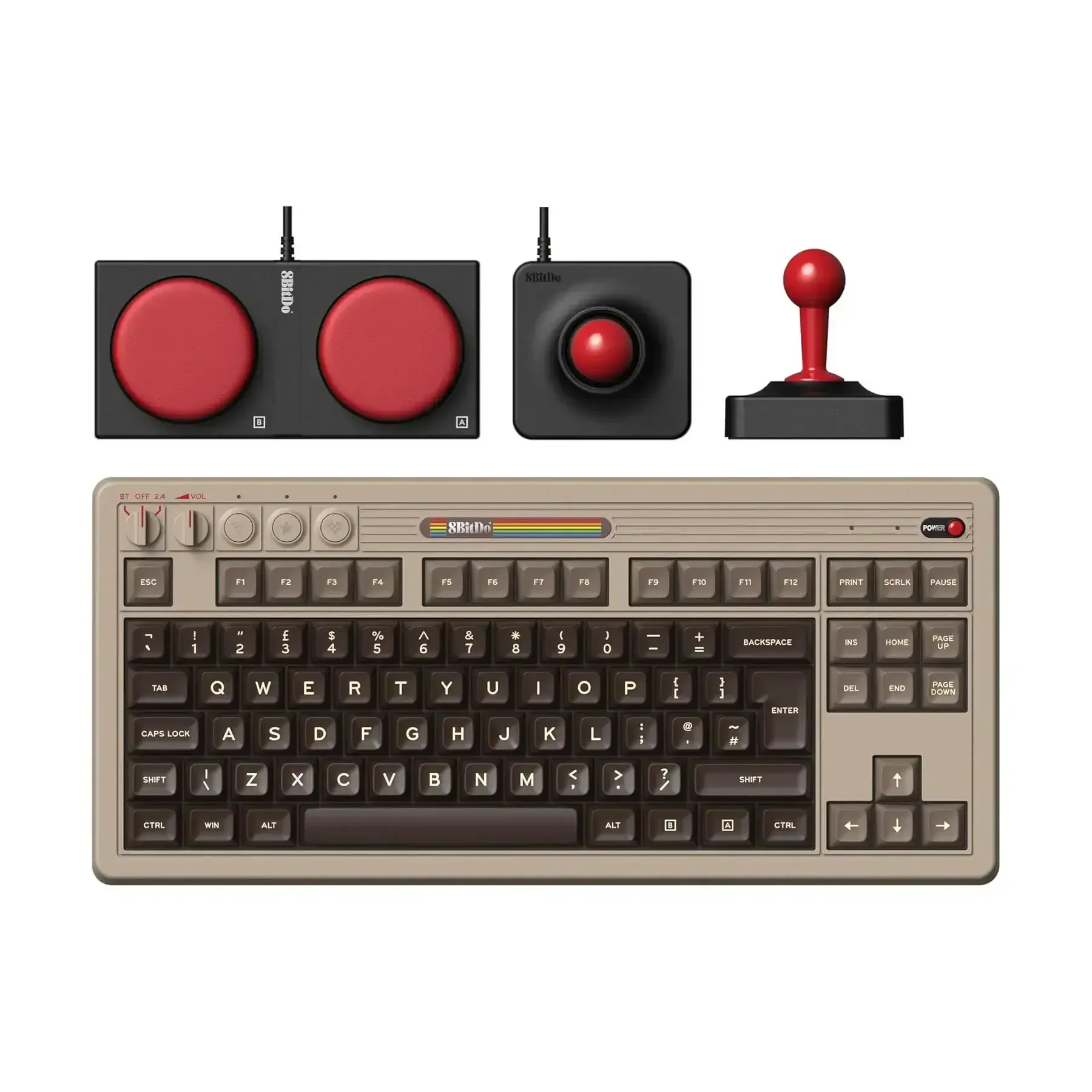 8BitDo - Retro Mechanical Keyboard 87 Keys - Klawiatura Mechaniczna 80% Bezprzewodowa Retro - Image 13