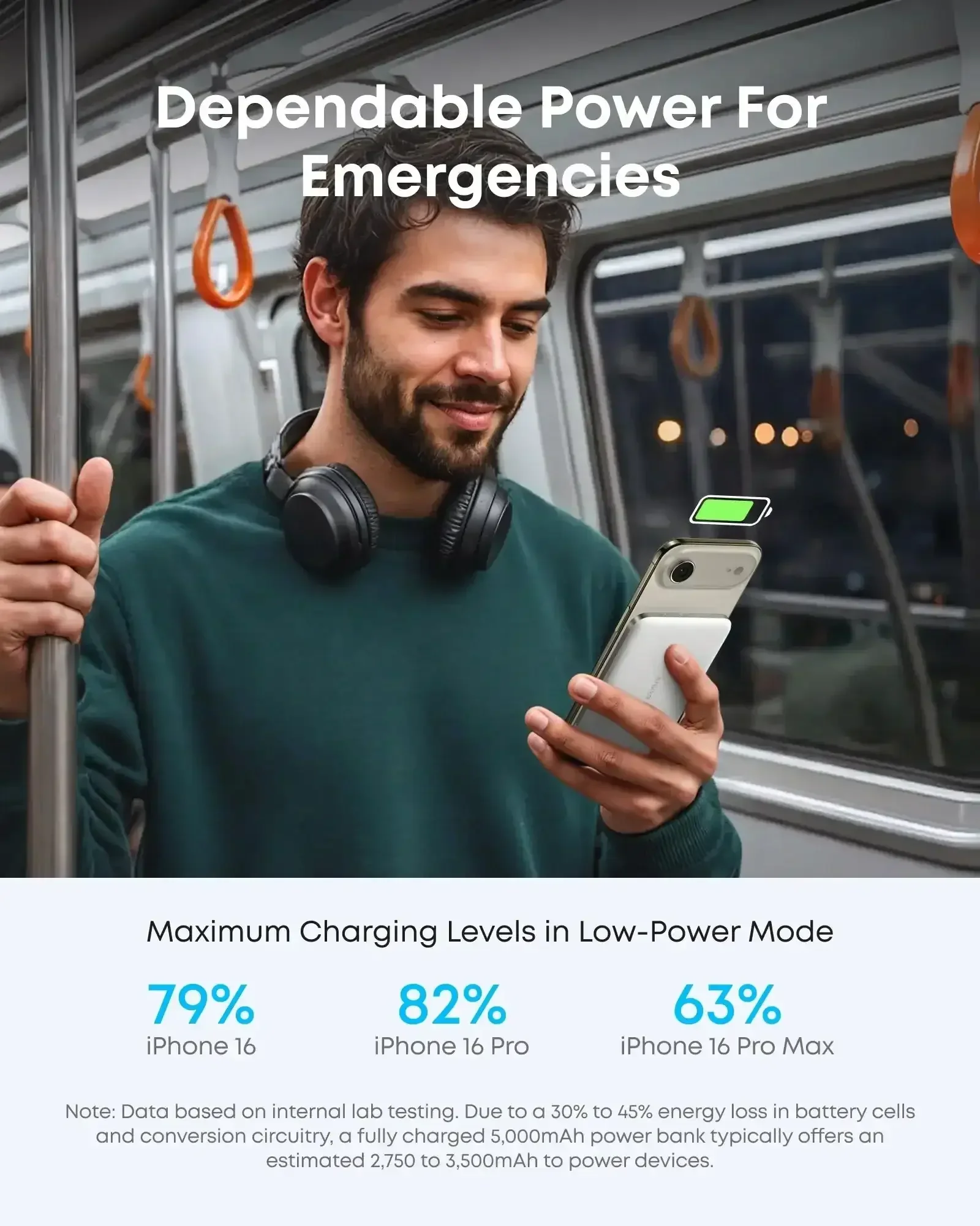 Anker - Nano Power Bank (5K, MagGo, Slim) - Powerbank 5000 mAh - Image 7