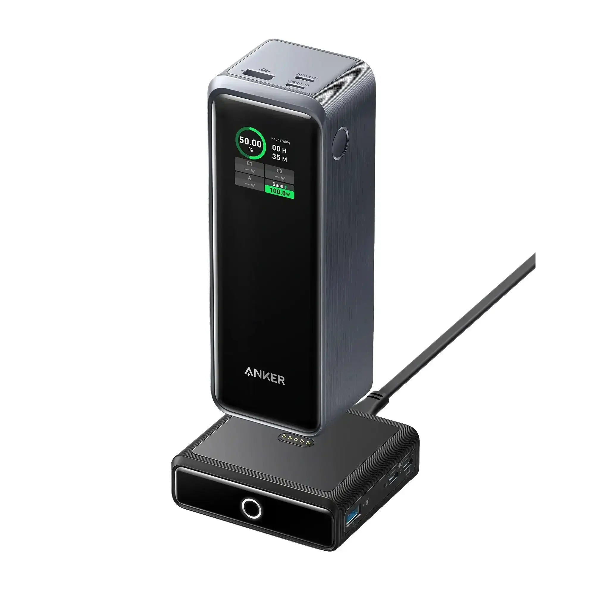 Anker - Prime 27.650mAh Power Bank (250W)
