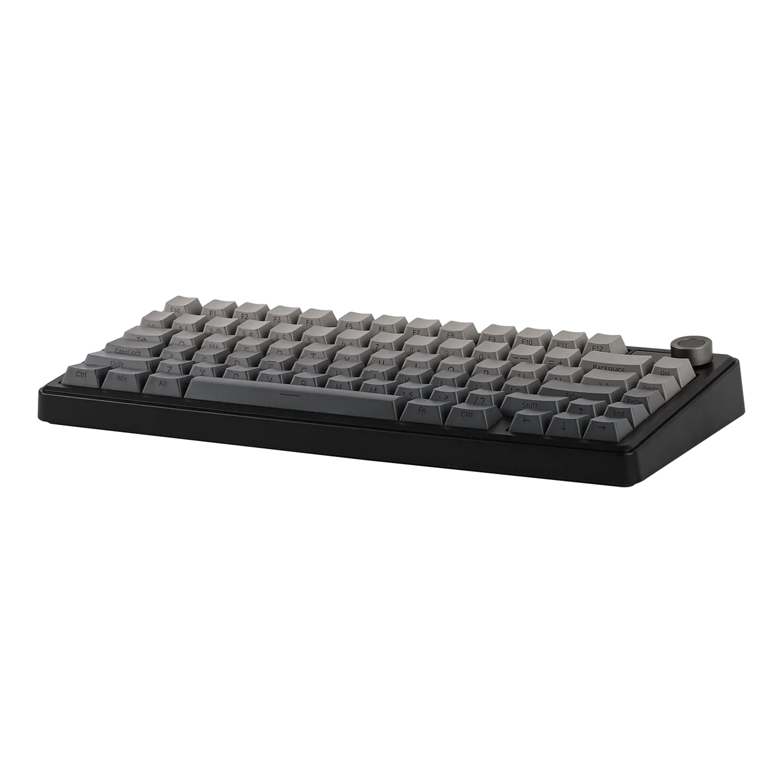 AULA - F75 MAX Mechanical Keyboard with TFT Screen - Klawiatura Mechaniczna - Gradient Grey Side-Engraved - Image 4