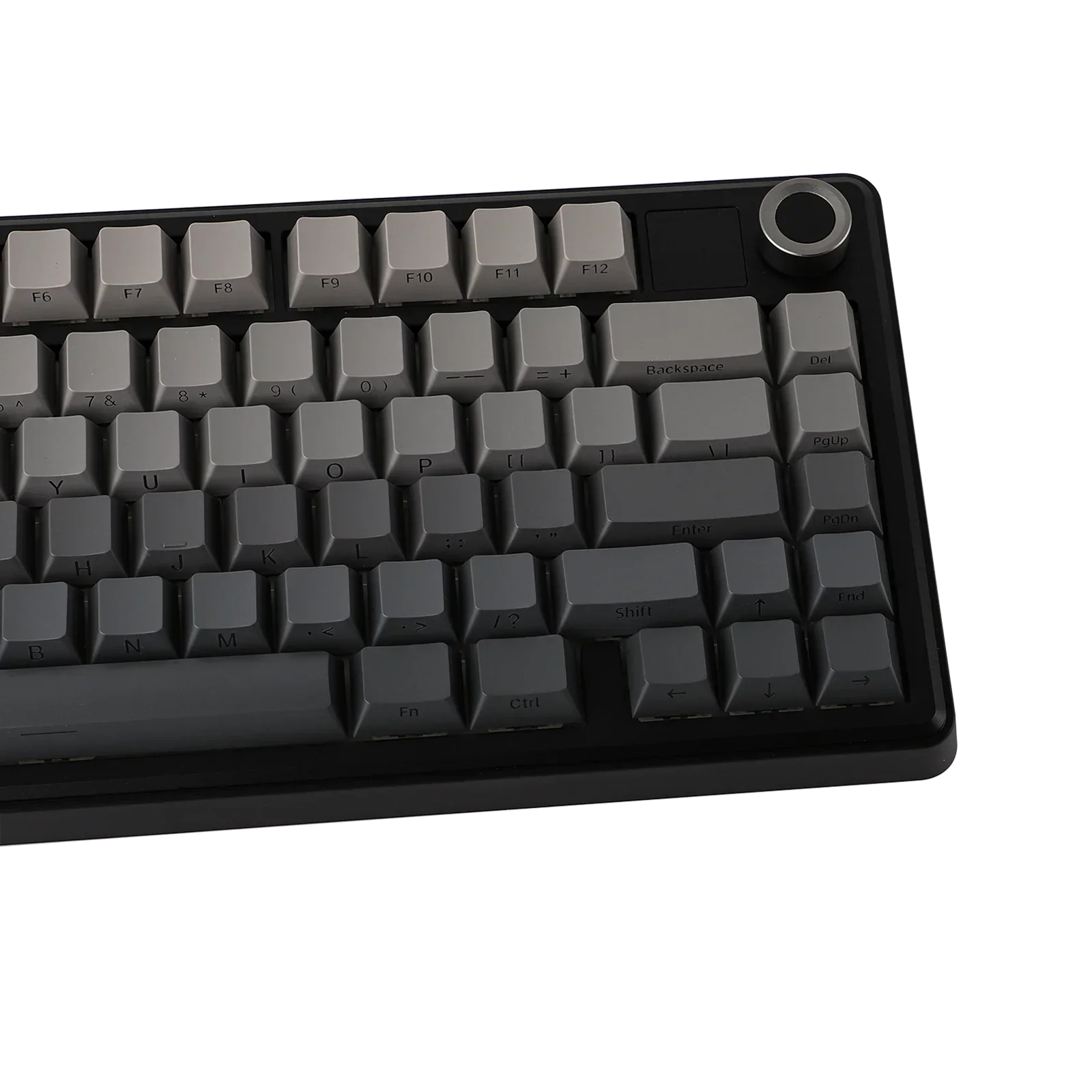 AULA - F75 MAX Mechanical Keyboard with TFT Screen - Klawiatura Mechaniczna - Gradient Grey Side-Engraved - Image 9