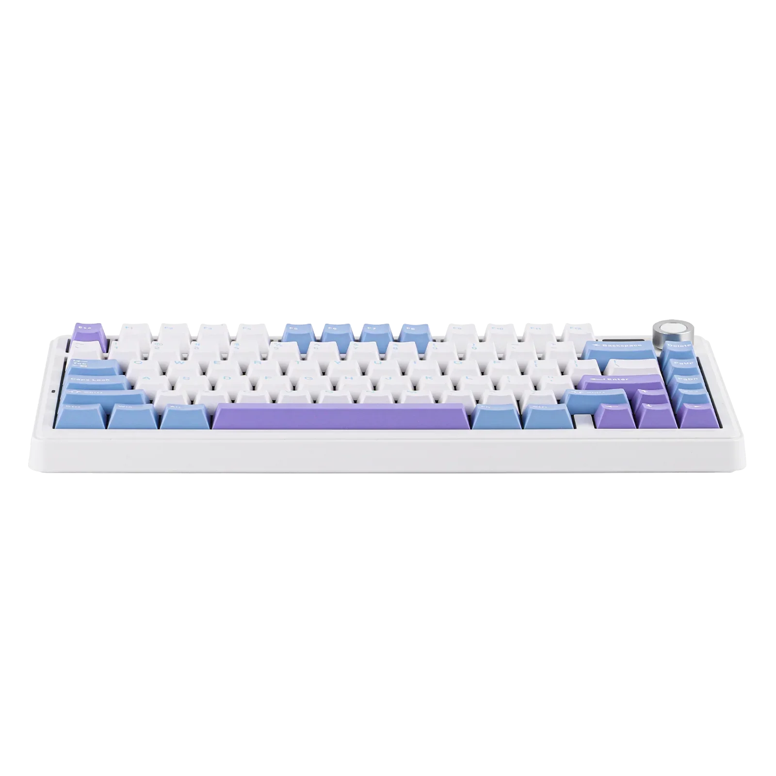 AULA - F75 MAX Mechanical Keyboard with TFT Screen - Klawiatura Mechaniczna - White + Blue - Image 4