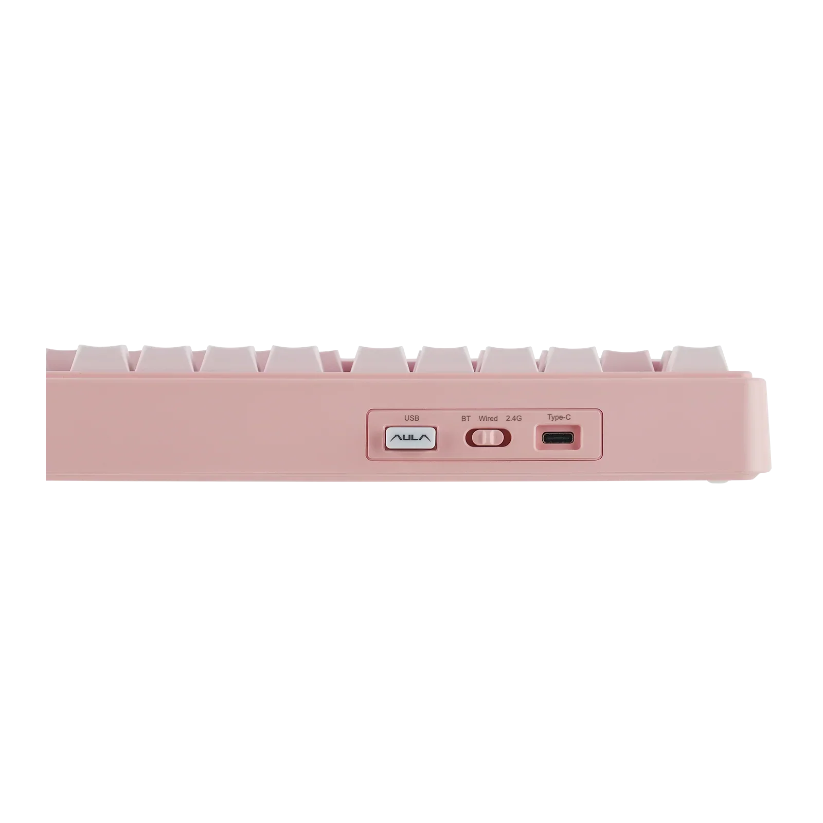 AULA - F75 Wireless Mechanical Keyboard - Bezprzewodowa Klawiatura Mechaniczna - Gradient Pink Side-Engraved - Image 12