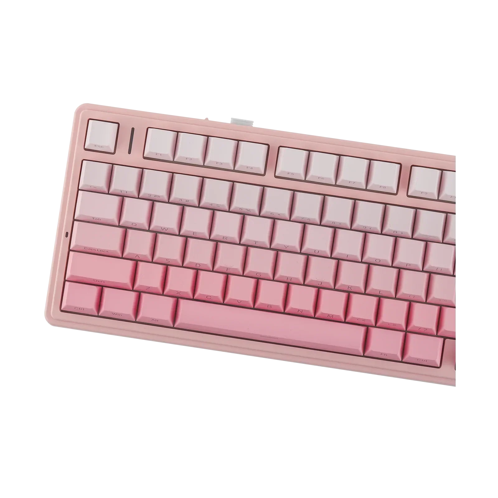 AULA - F75 Wireless Mechanical Keyboard - Bezprzewodowa Klawiatura Mechaniczna - Gradient Pink Side-Engraved - Image 7