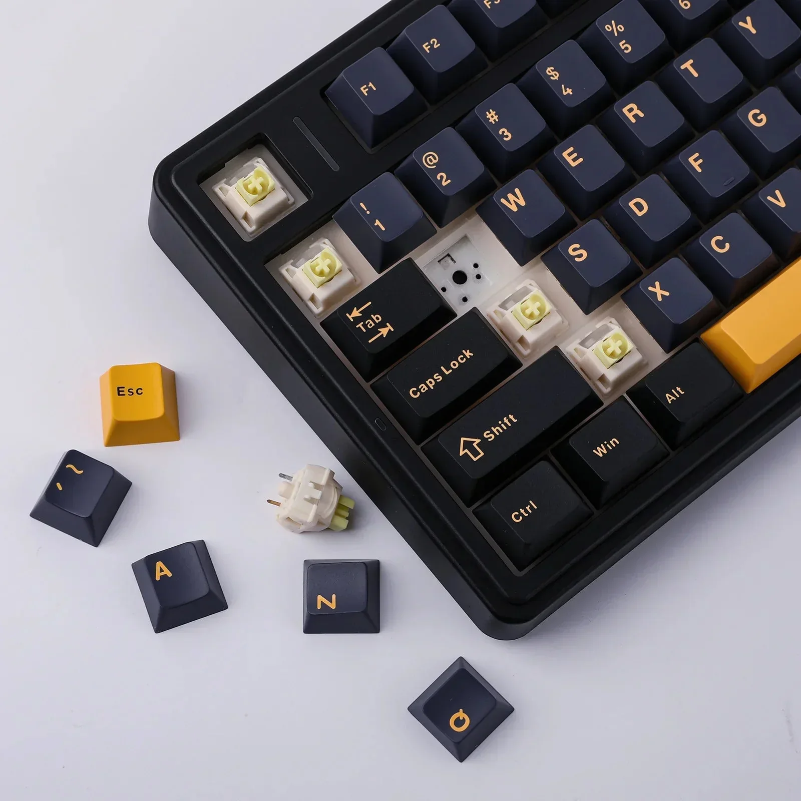 AULA - F75 Wireless Mechanical Keyboard - Bezprzewodowa Klawiatura Mechaniczna - Thunder Black - Image 8