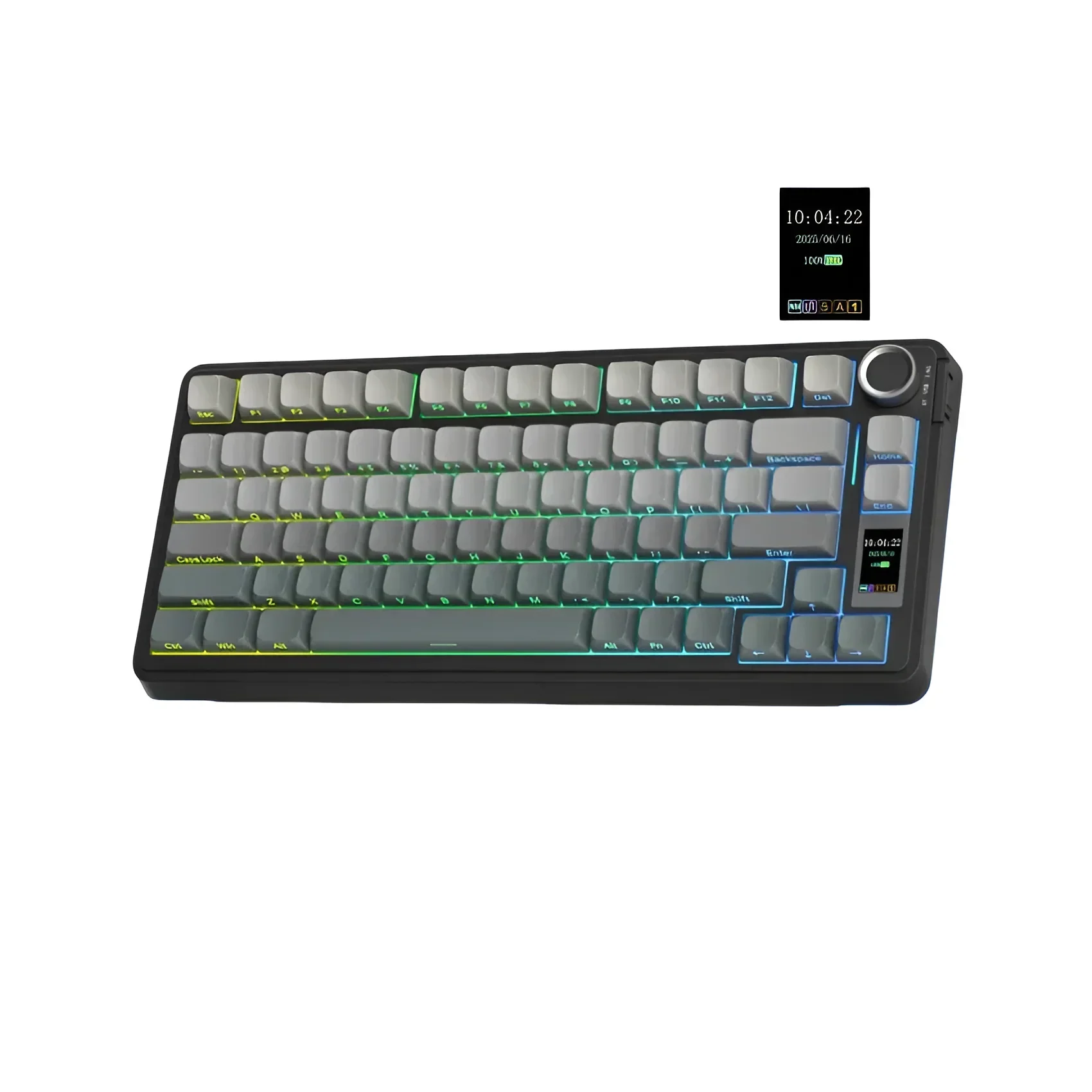 AULA - S75 Pro Wireless Mechanical Gaming Keyboard Gradient Black - Bezprzewodowa Klawiatura Mechaniczna