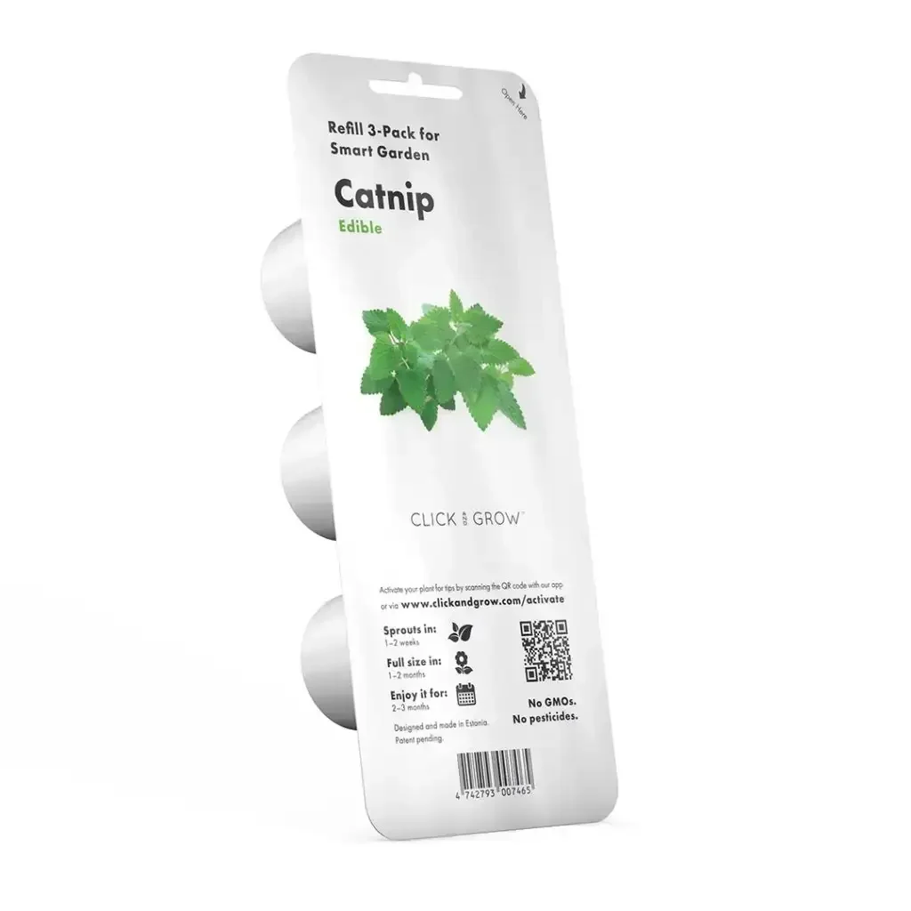 Click & Grow - Smart Garden Refill Catnip - Starter do Uprawy z Nasionami - Kocimiętka - Image 2