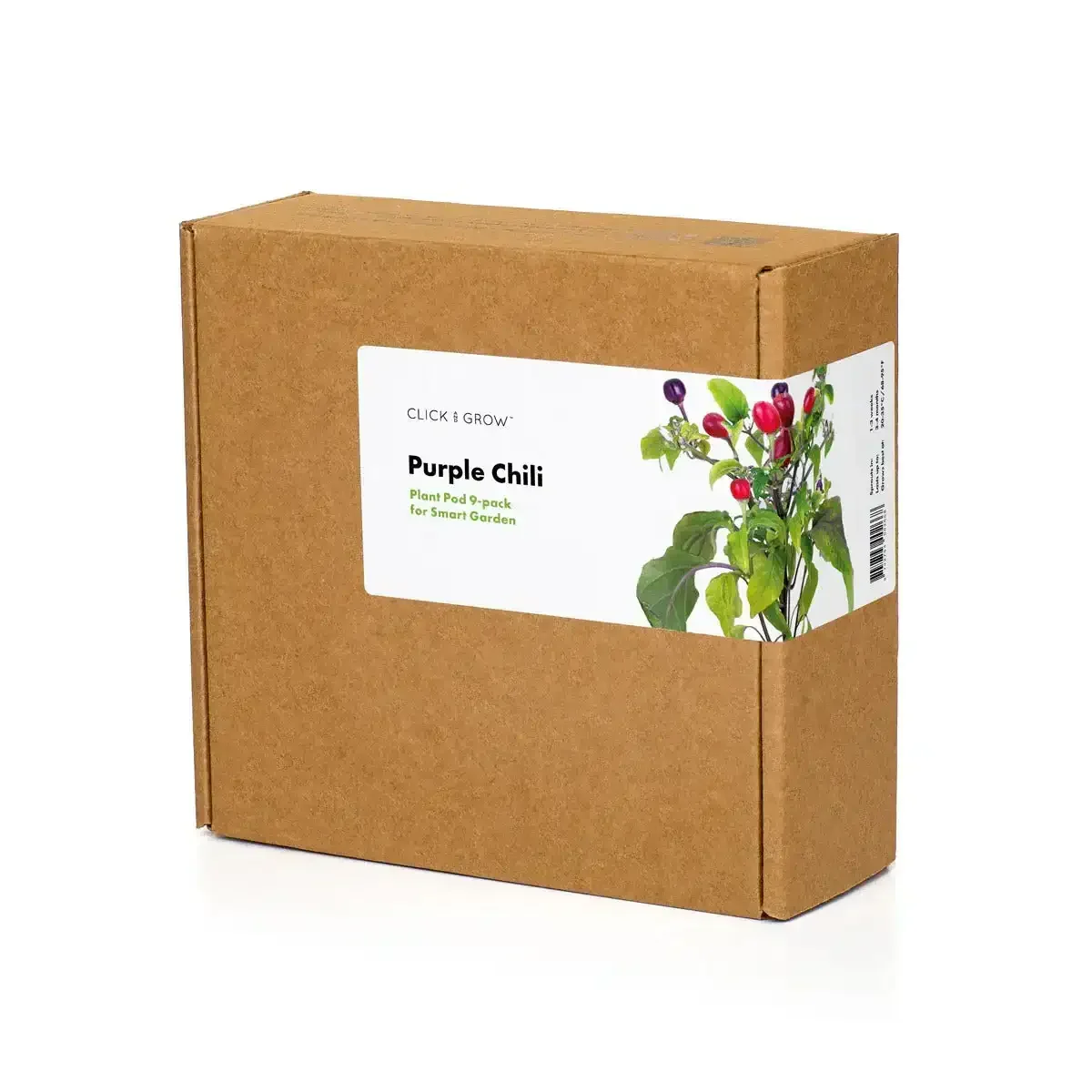 Click & Grow - Smart Garden Refill Purple Chili Pepper - Starter do Uprawy z Nasionami - Fioletowa Papryka Chili - Image 4