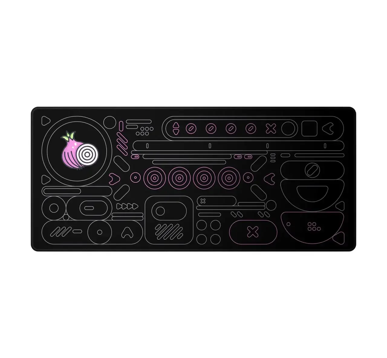 Dark Project - Onionite Pattern Mousepad XL - Gamingowa Mata na Biurko - Image 6