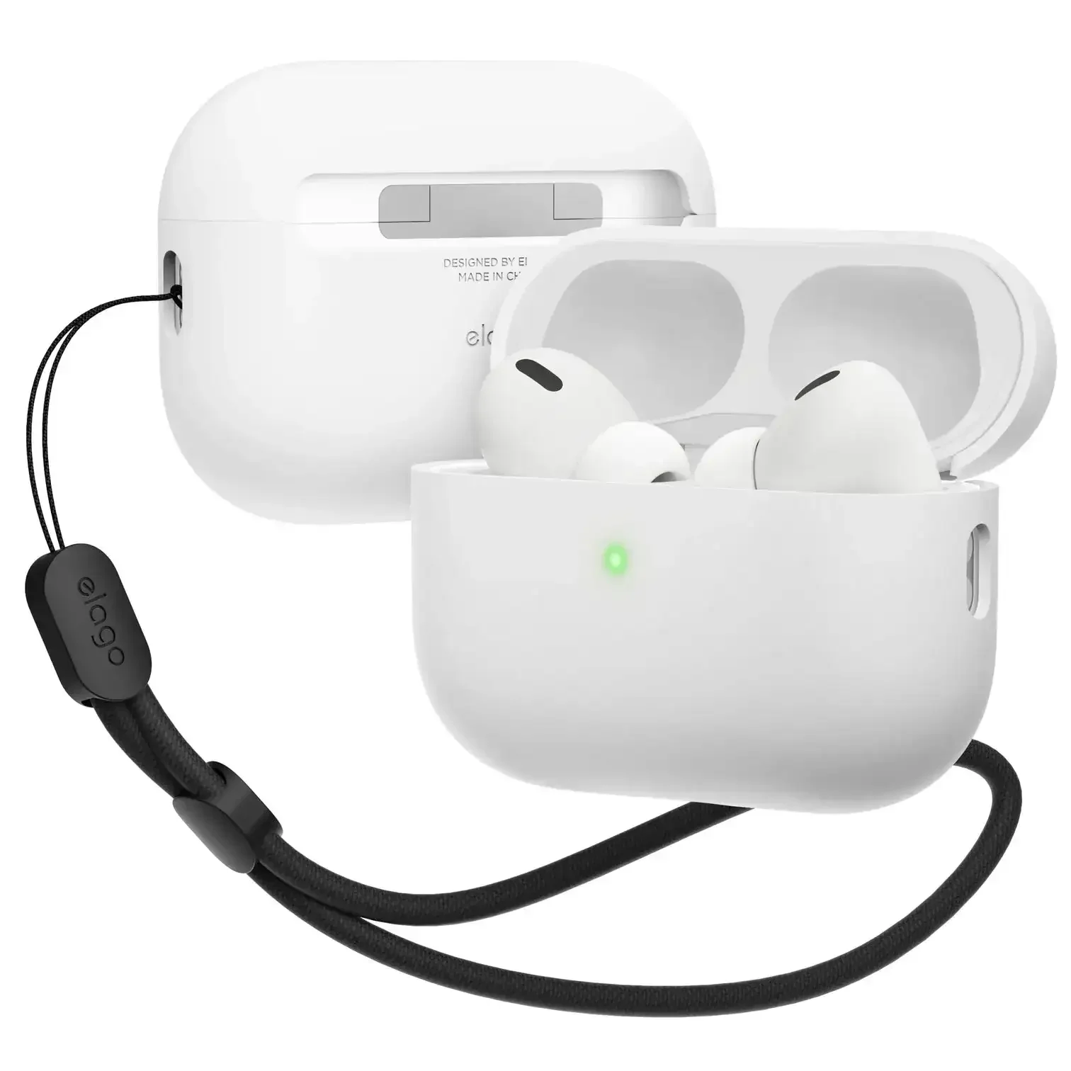 Elago - Liquid Hybrid Case with Nylon Lanyard for AirPods Pro 2 - Etui Silikonowe na AirPods Pro 2 - Image 6