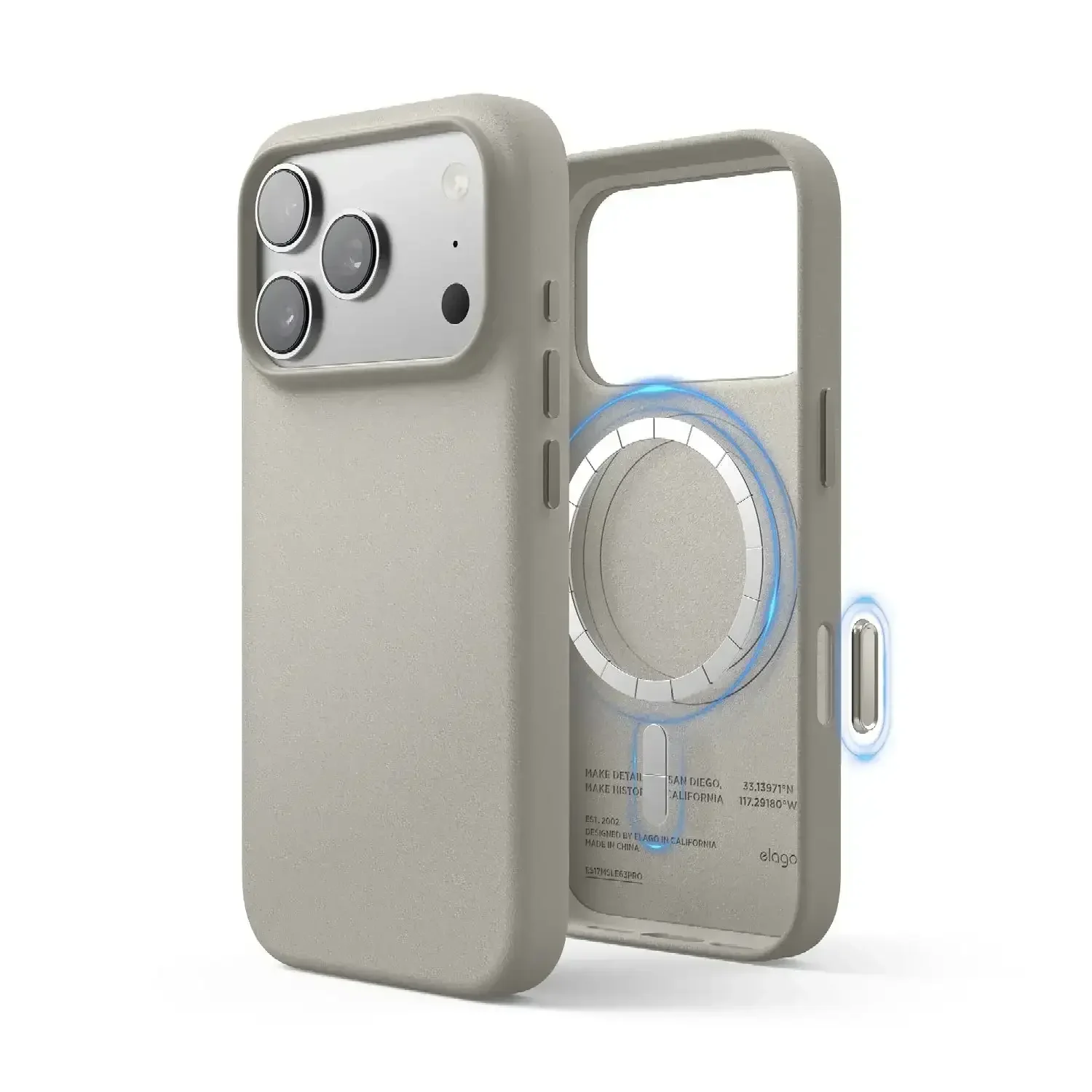 Elago - Magnetic Leather Case for iPhone 17 Pro / Pro Max - Skórzane Etui z MagSafe - Image 2