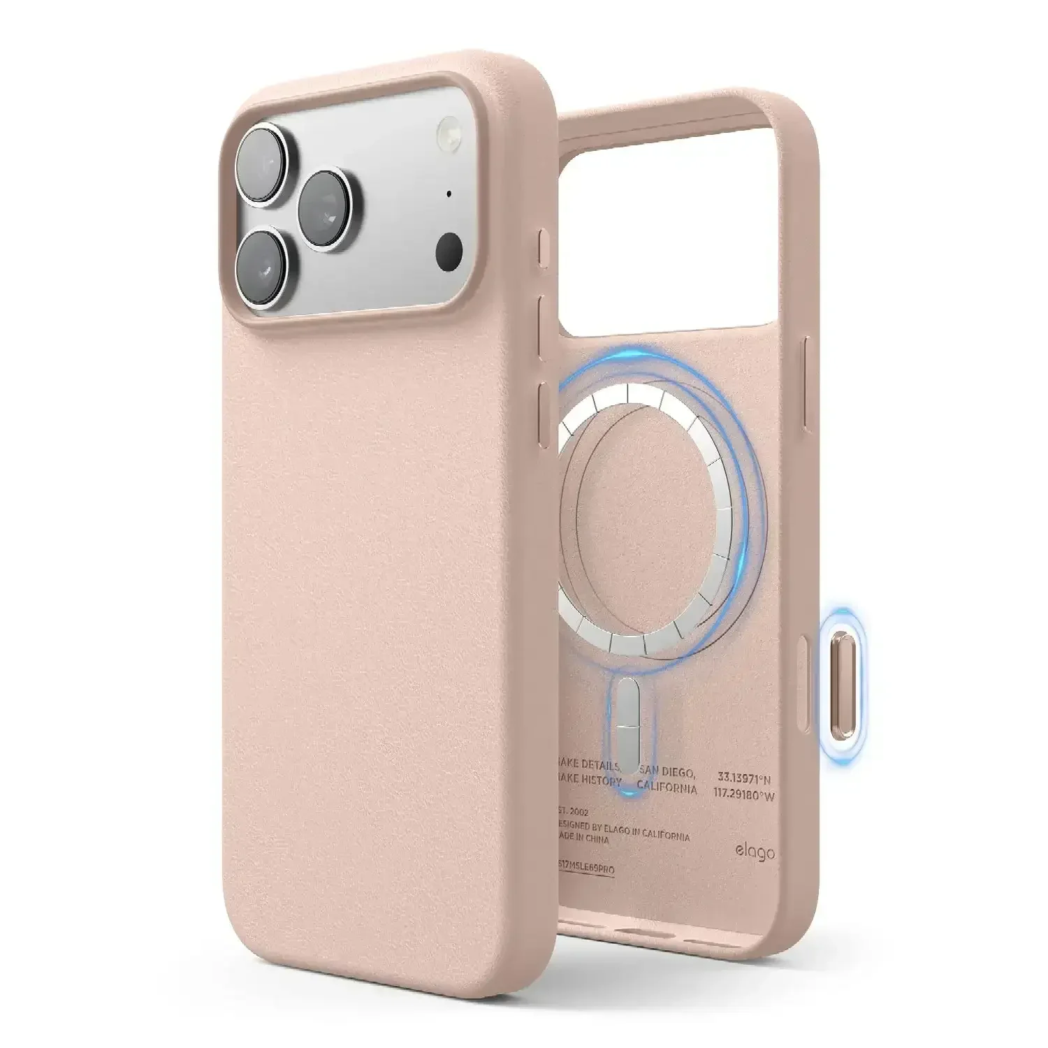 Elago - Magnetic Leather Case for iPhone 17 Pro / Pro Max - Skórzane Etui z MagSafe - Image 7