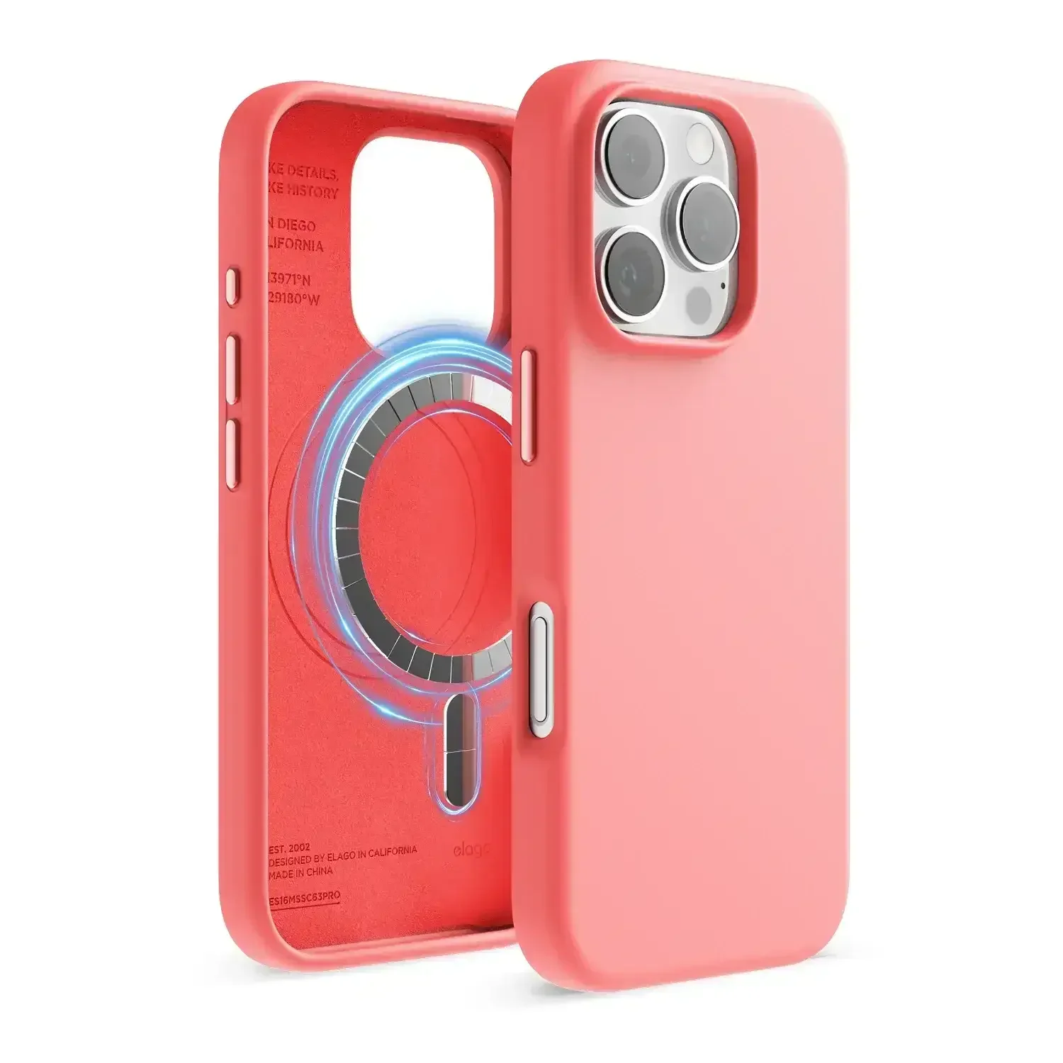 Elago - Magnetic Silicone Case for iPhone 16 / Plus / Pro / Pro Max  - Silikonowe Etui z MagSafe - Image 20