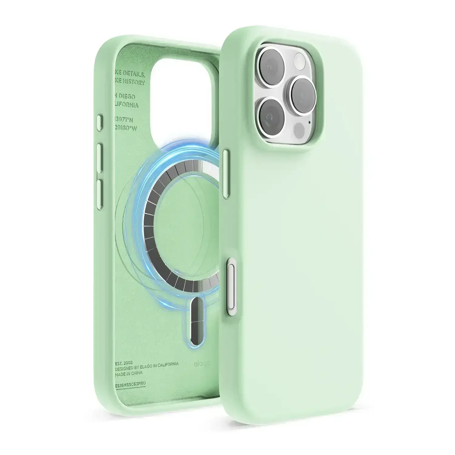 Elago - Magnetic Silicone Case for iPhone 16 / Plus / Pro / Pro Max  - Silikonowe Etui z MagSafe - Image 23