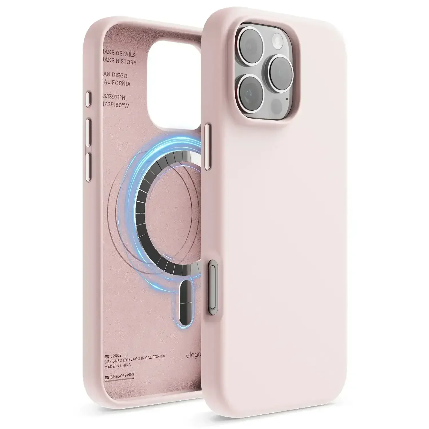 Elago - Magnetic Silicone Case for iPhone 16 / Plus / Pro / Pro Max  - Silikonowe Etui z MagSafe - Image 33