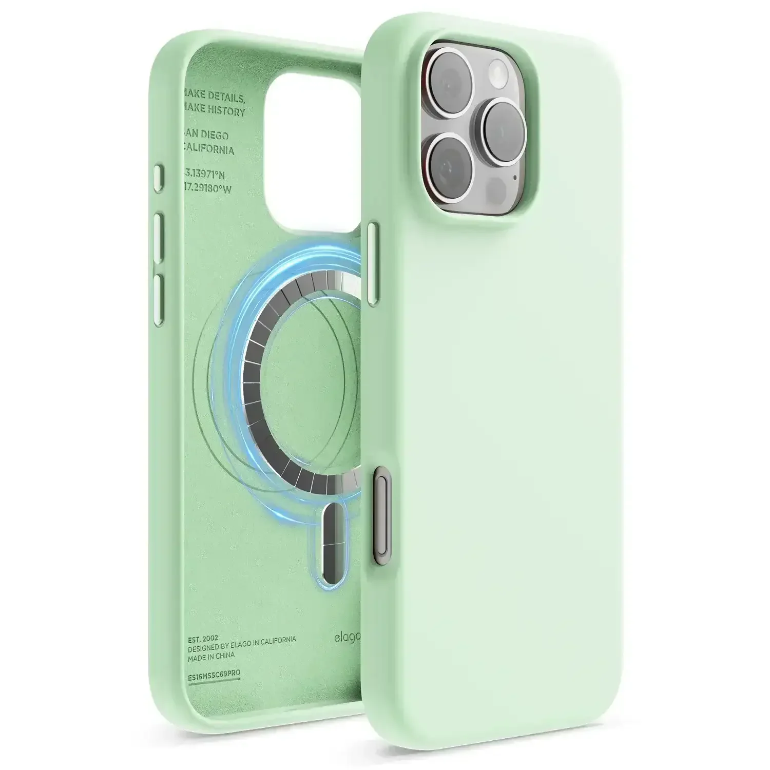Elago - Magnetic Silicone Case for iPhone 16 / Plus / Pro / Pro Max  - Silikonowe Etui z MagSafe - Image 38