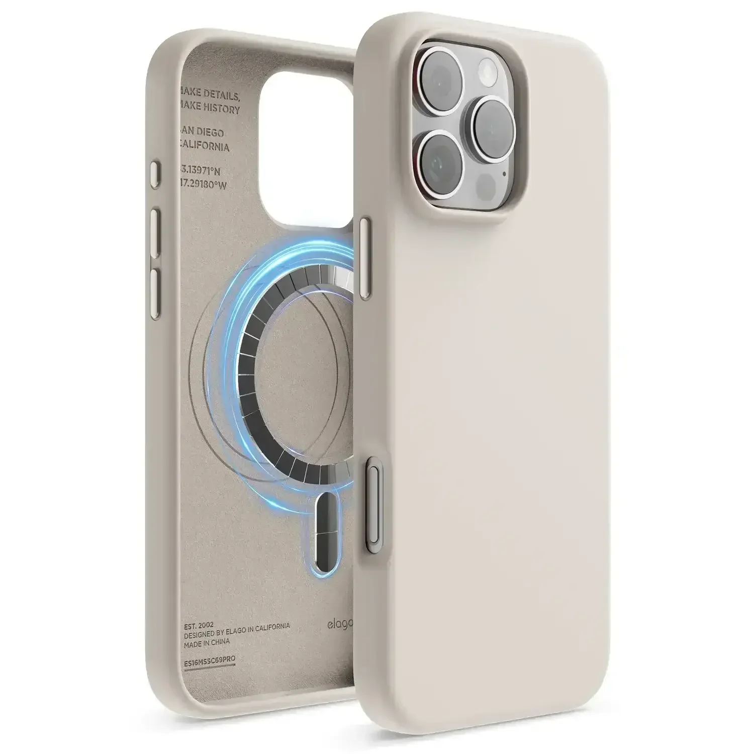 Elago - Magnetic Silicone Case for iPhone 16 / Plus / Pro / Pro Max  - Silikonowe Etui z MagSafe - Image 41