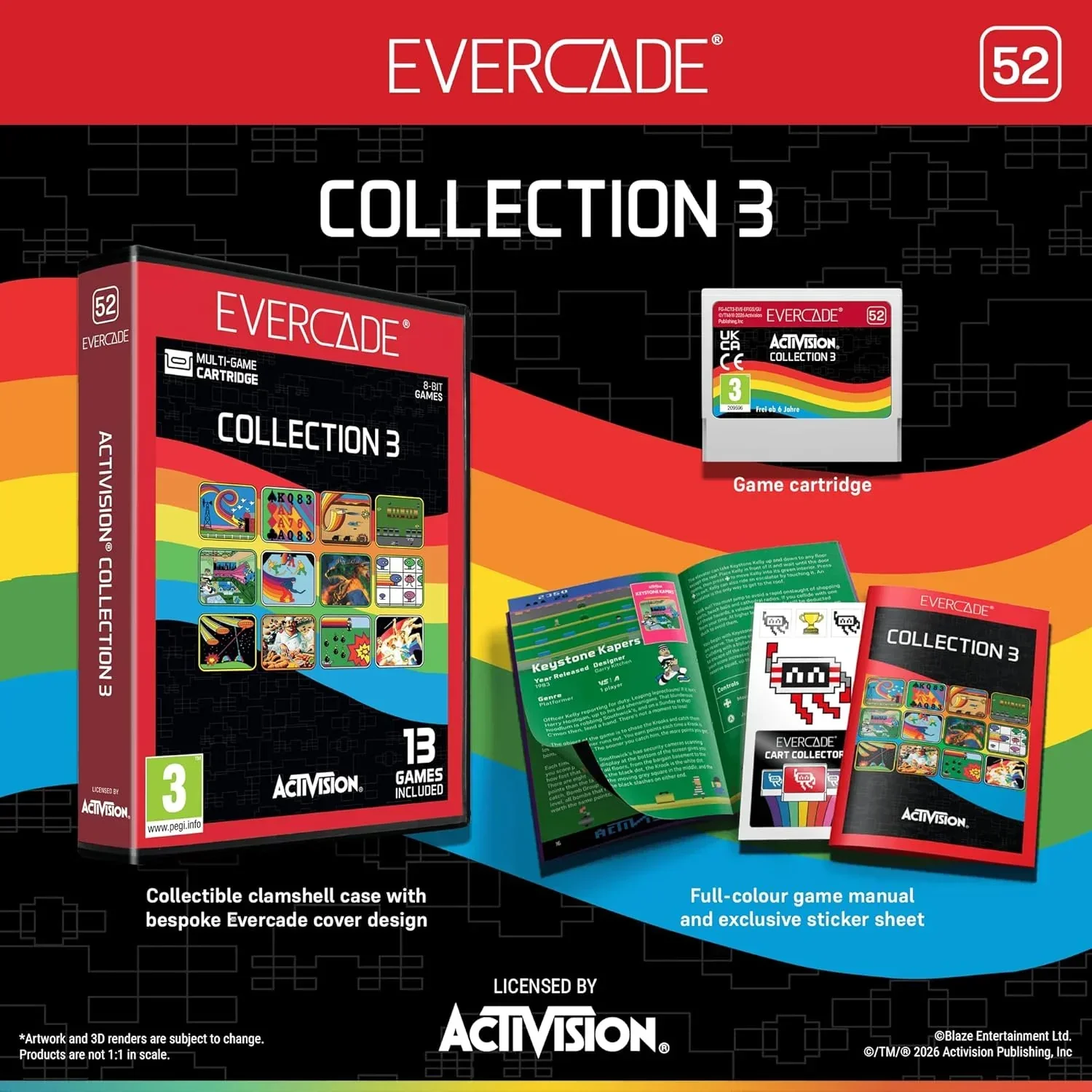 Evercade - Activision Collection 3 - Zestaw Gier Retro - Image 2