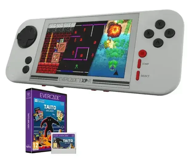 Evercade - EXP-R Retro Console + Taito Arcade 1 - Przenośna Konsola Retro