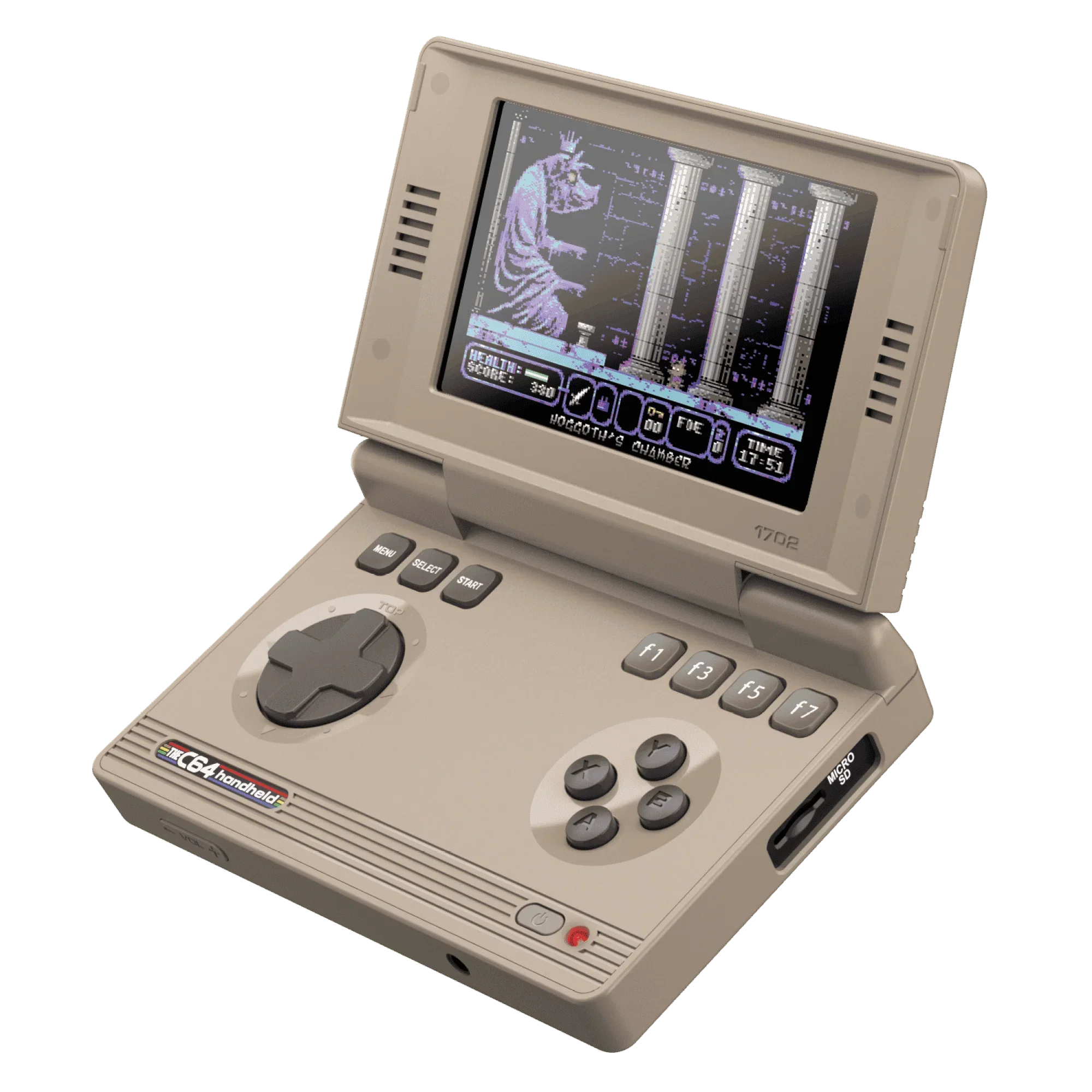 Evercade - Handheld C64 - Mobilna Konsola z Zestawem Gier Retro