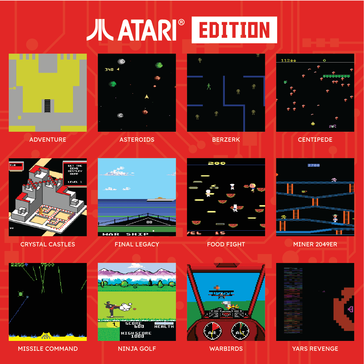 Evercade - Hyper Mega Tech Super Pocket Atari Edition - Konsola Retro z Zestawem Gier - Image 4