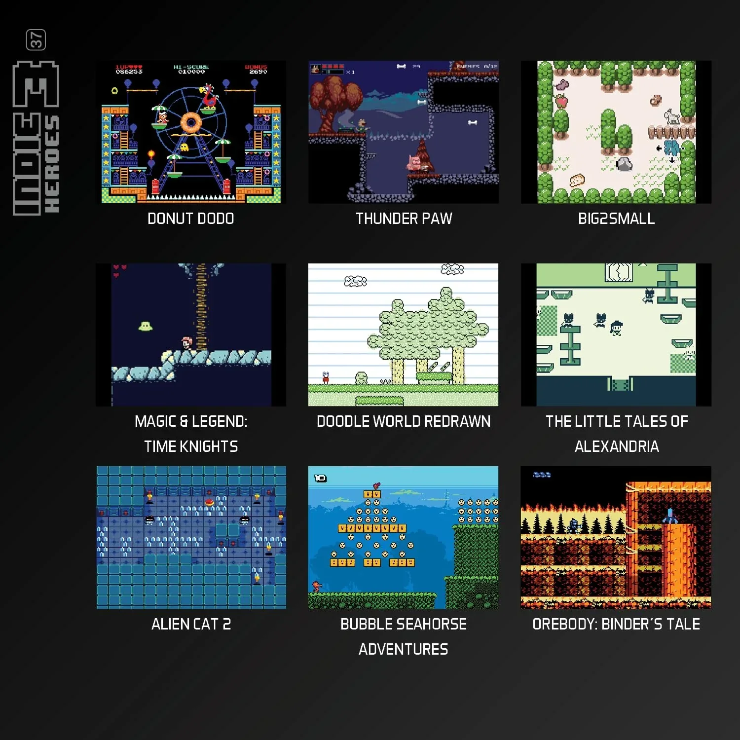 Evercade - Indie Heroes Col. 3 - Zestaw Gier Retro - Image 3