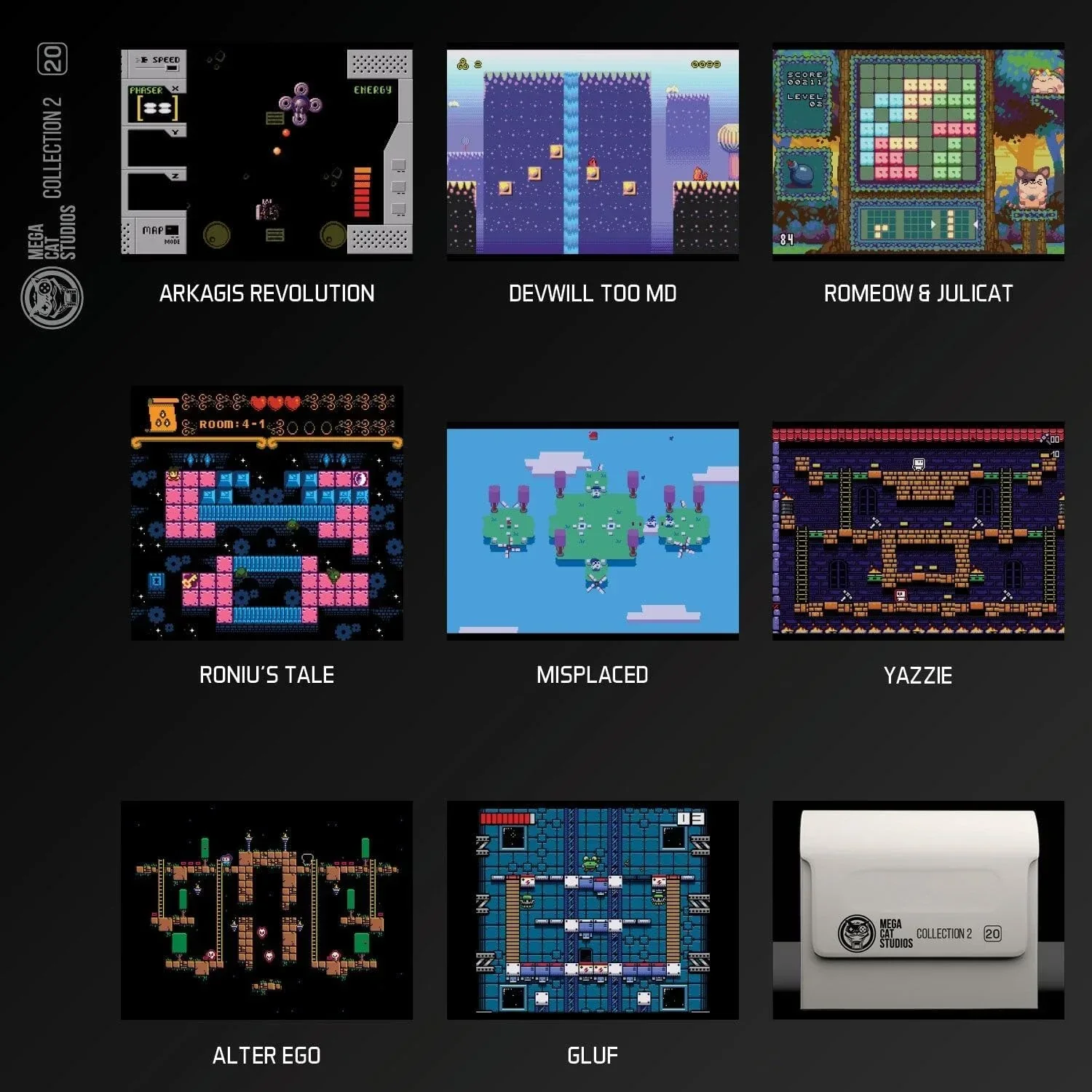Evercade - Mega Cat Studios Collection 2 - Zestaw Gier Retro - Image 4