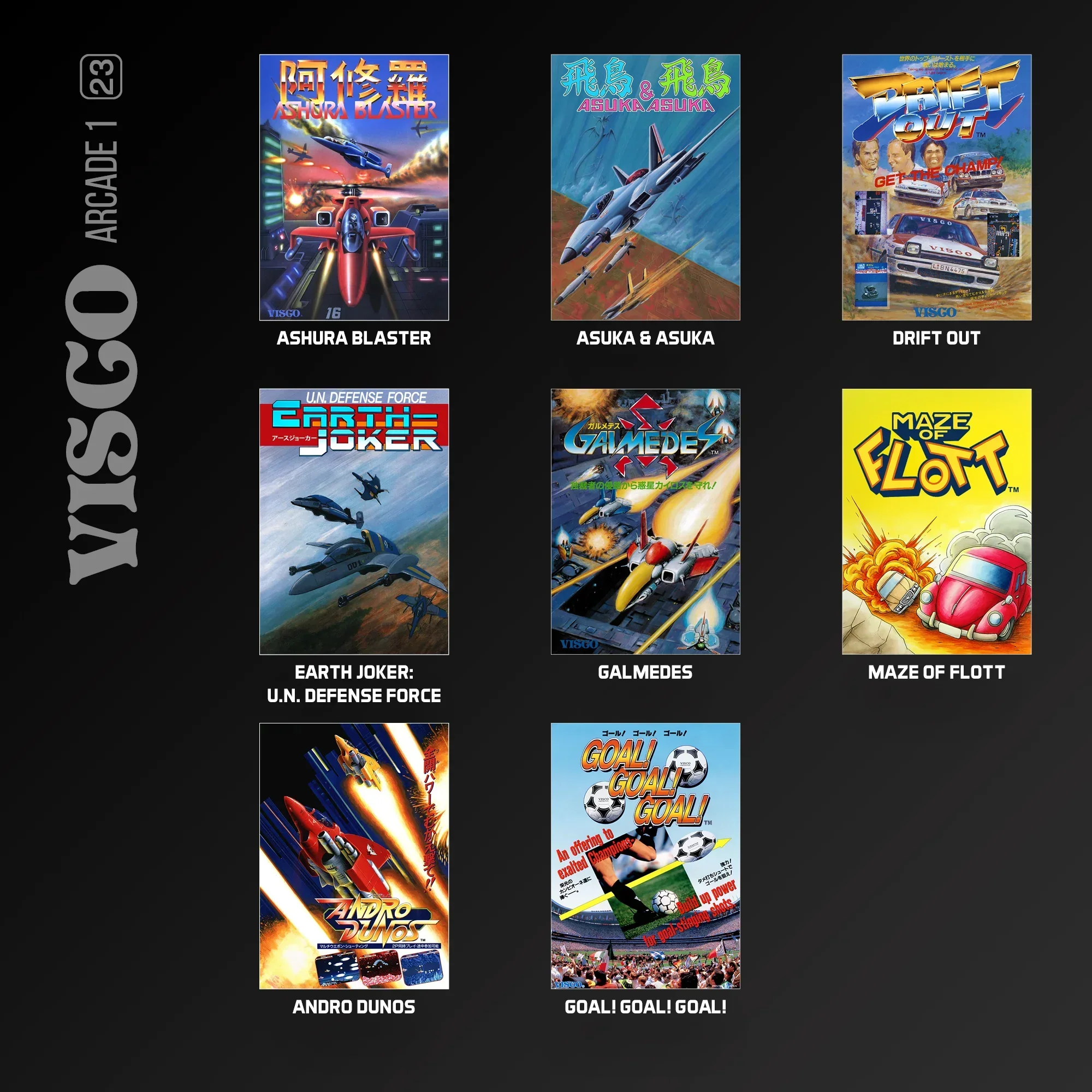 Evercade - Visco Arcade 1 - Zestaw Gier Retro - Image 7