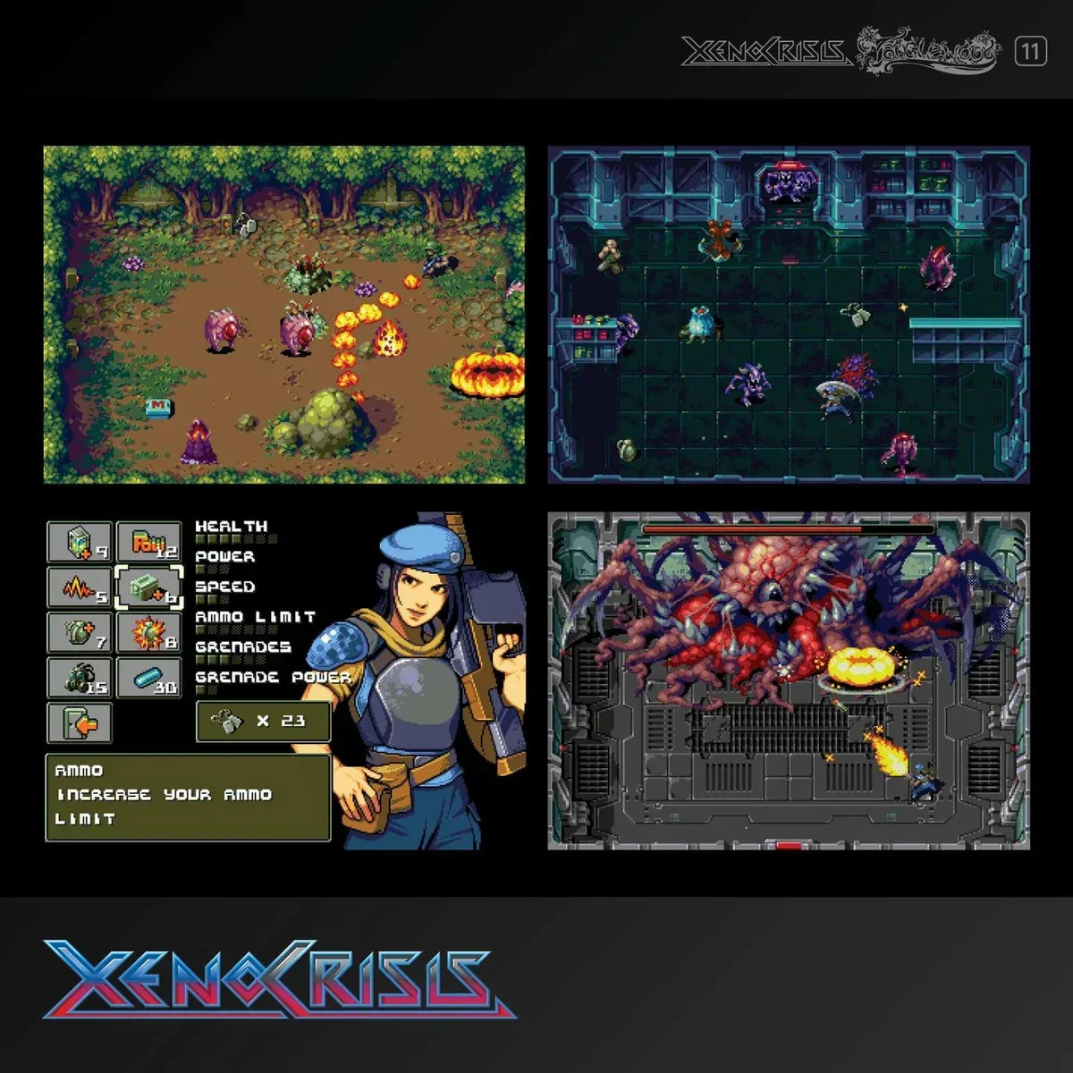 Evercade - Xeno Crisis and Tanglewood - Zestaw Gier Retro - Image 4