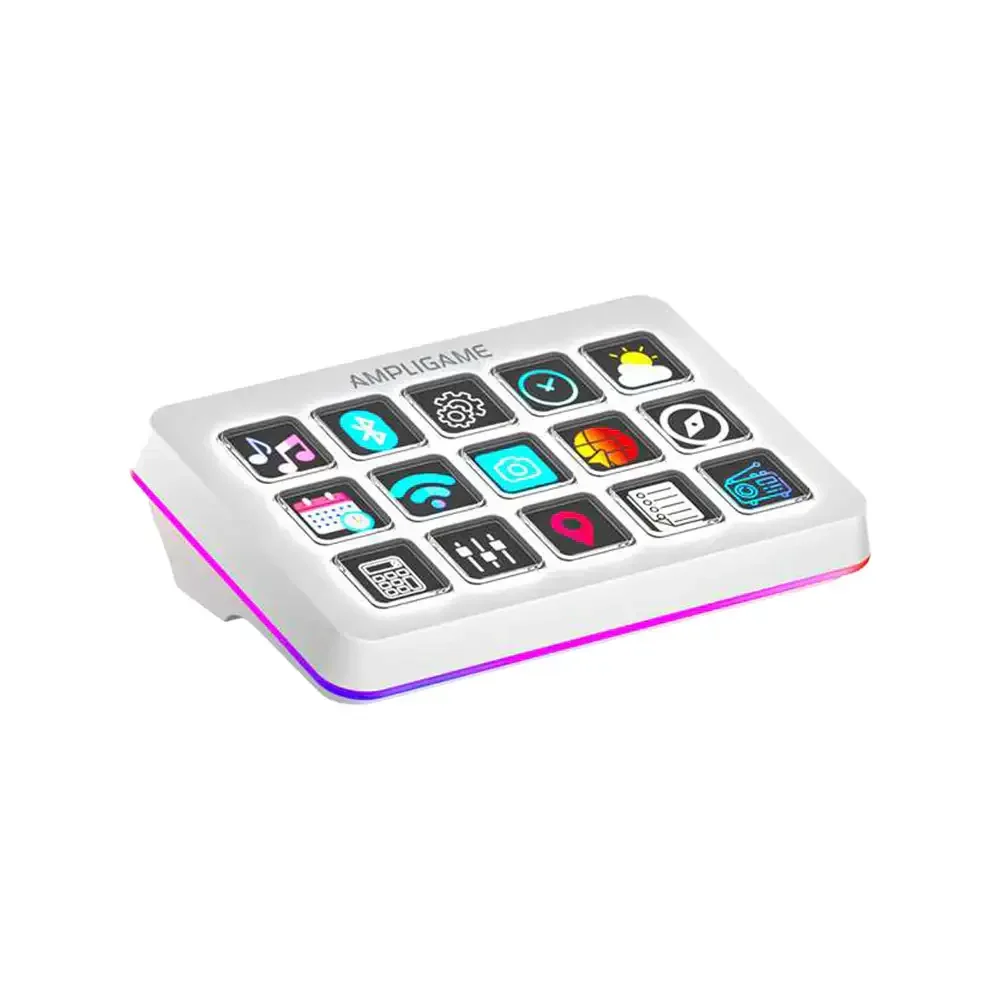 Fifine - AmpliGame - D6 Stream Controller Deck with RGB - Panel Streamingowy z RGB - Image 8