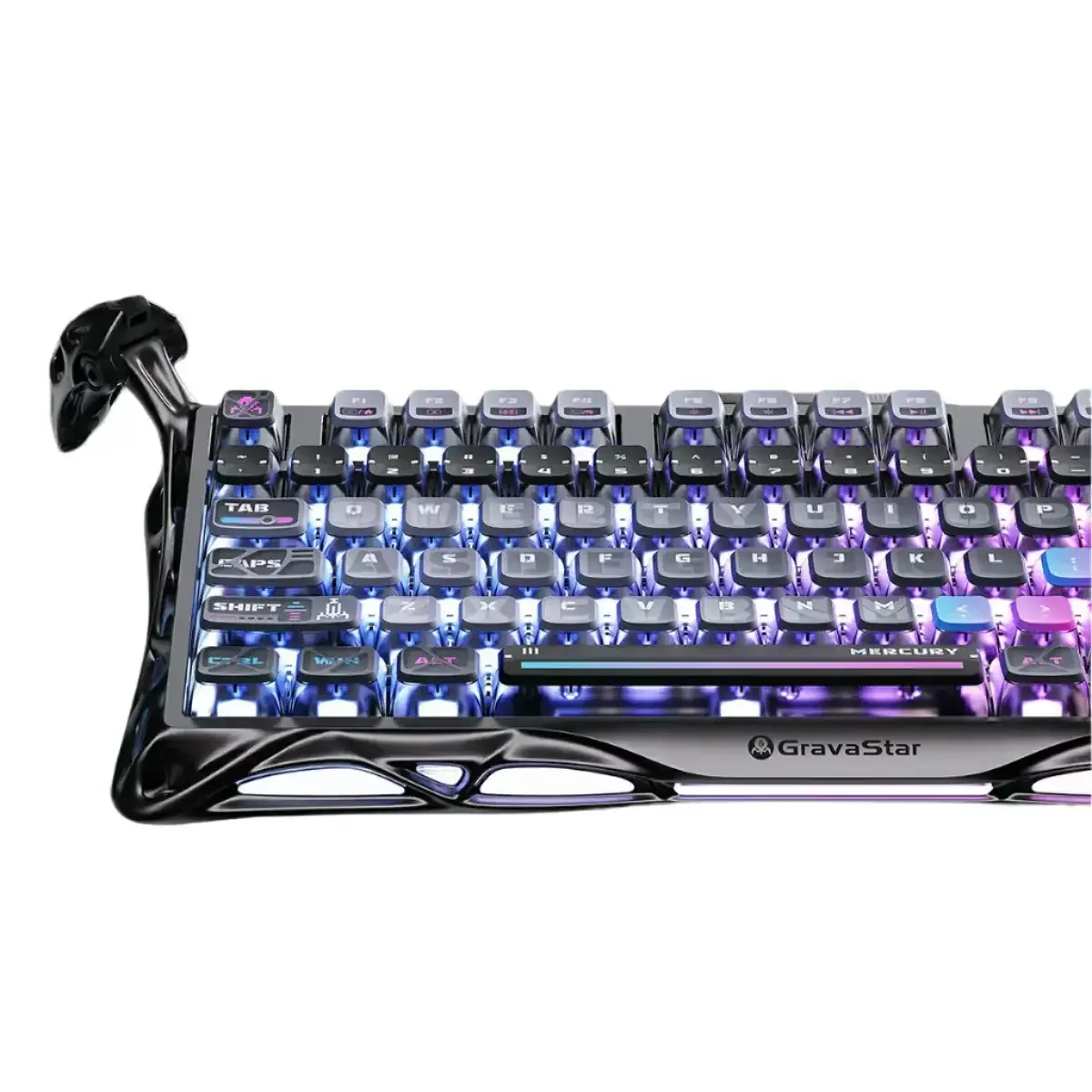 GravaStar - Mercury K1 Pro Special Edition Cyberpunk Wireless Mechanical Keyboard - Bezprzewodowa Klawiatura Mechaniczna - Image 5