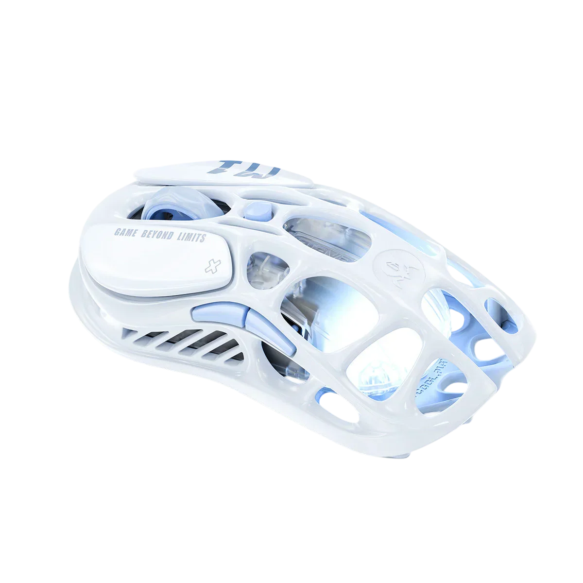 GravaStar - Mercury M1 Pro Special Edition Ice Blue - Wireless Gaming Mouse - Bezprzewodowa Myszka Gamingowa - Image 3
