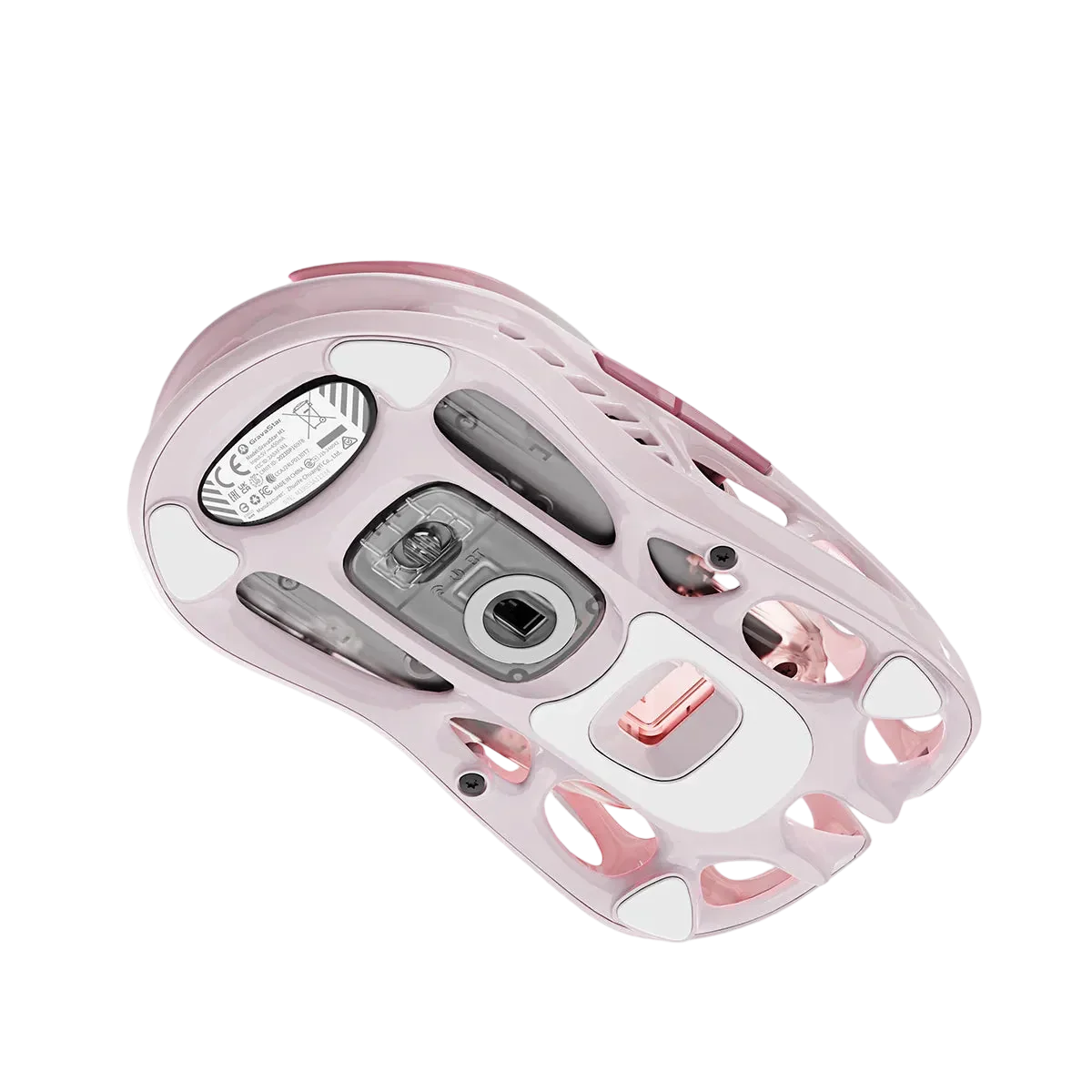 GravaStar - Mercury M1 Pro Special Edition Sakura Pink - Wireless Gaming Mouse - Bezprzewodowa Myszka Gamingowa - Image 7