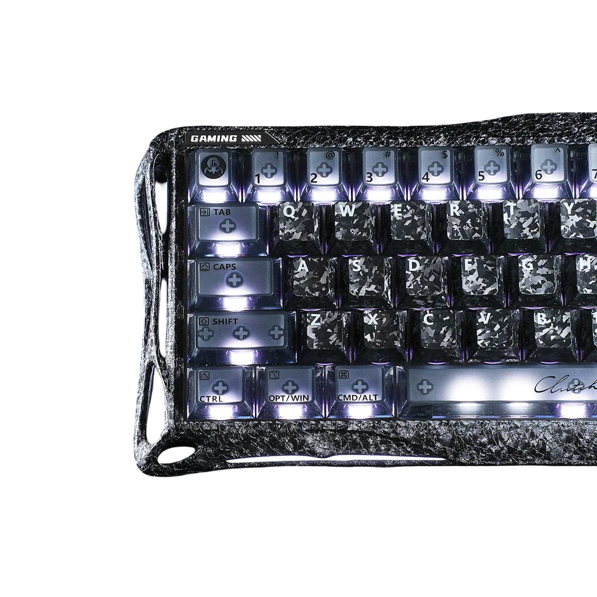 GravaStar - Mercury V60 Pro Special Cyber Frost Black Edition Magnetic Keyboard - Magnetyczna Klawiatura Gamingowa - Image 3