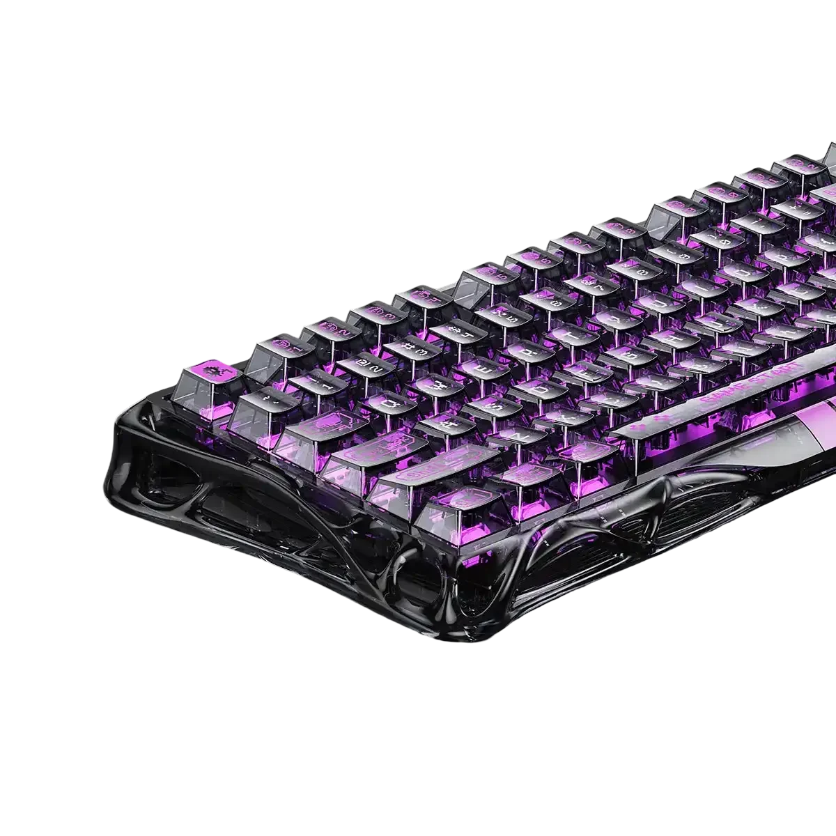 GravaStar - Mercury V75 Lite Transparent Black Wired Magnetic Keyboard - Przewodowa Klawiatura Magnetyczna - Image 3