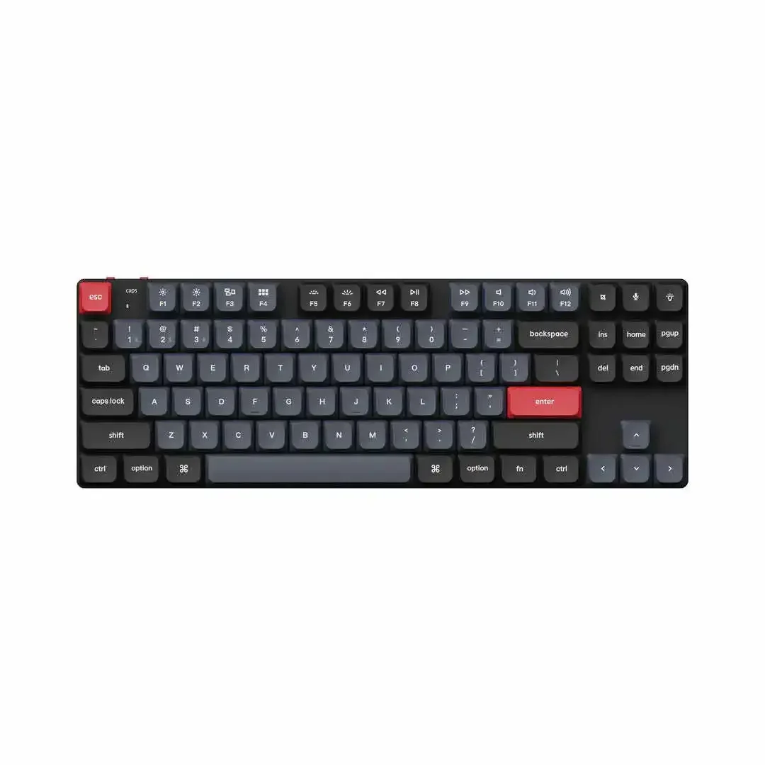 Keychron - K1 Pro QMK/VIA Wireless Mechanical Keyboard - Niskoprofilowa Bezprzewodowa Klawiatura Mechaniczna TKL