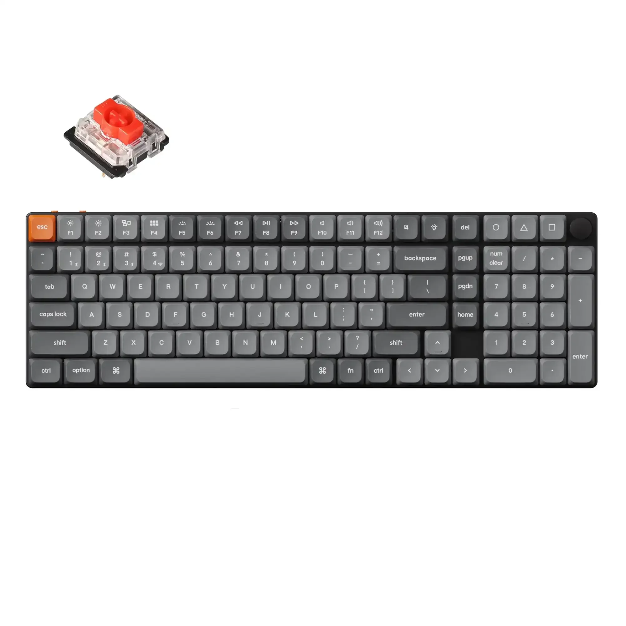 Keychron - K17 Max QMK Wireless Custom Mechanical Keyboard