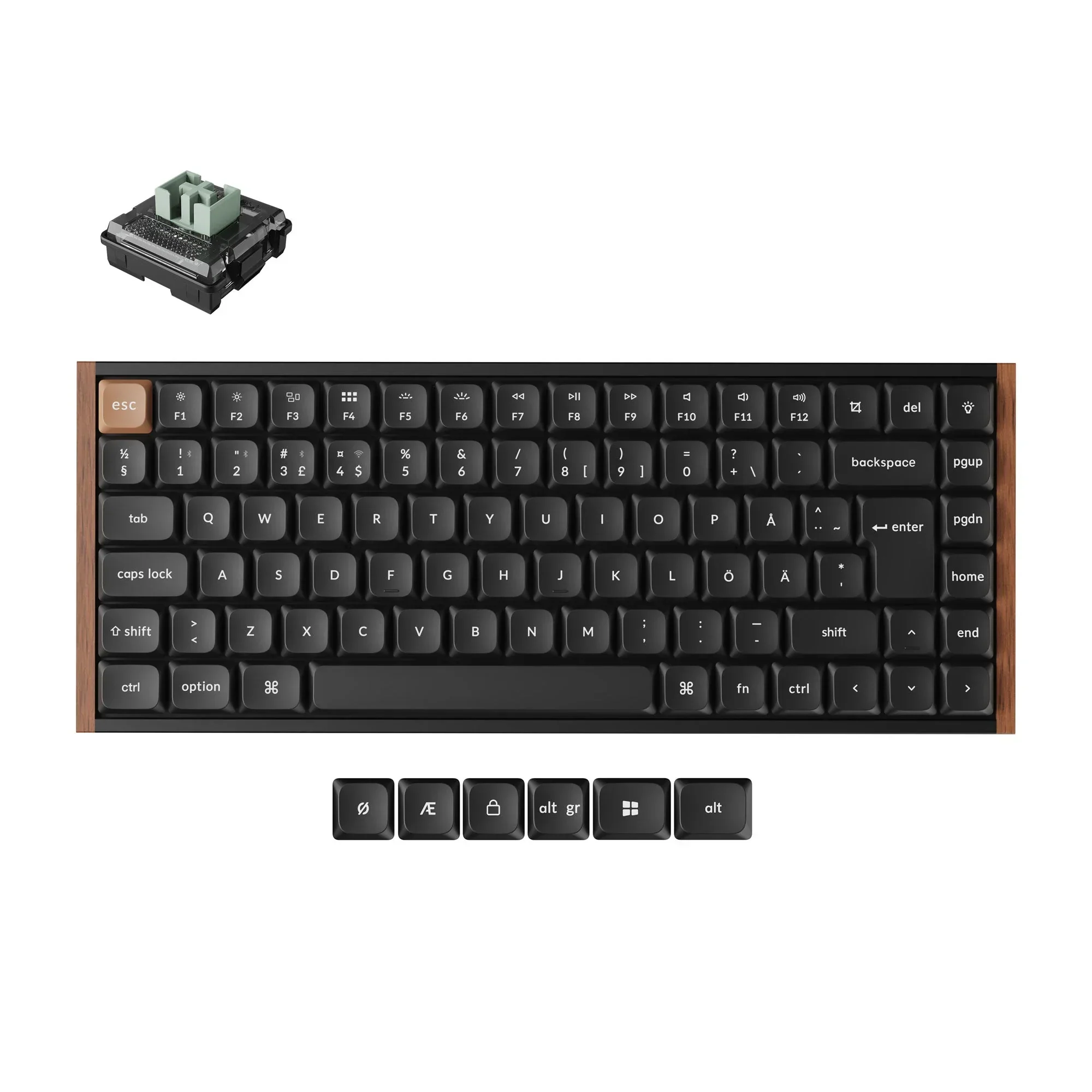 Keychron - K3 HE Wireless Magnetic Switch Custom Keyboard - Bezprzewodowa Klawiatura Magnetyczna Niskoprofilowa - Image 10