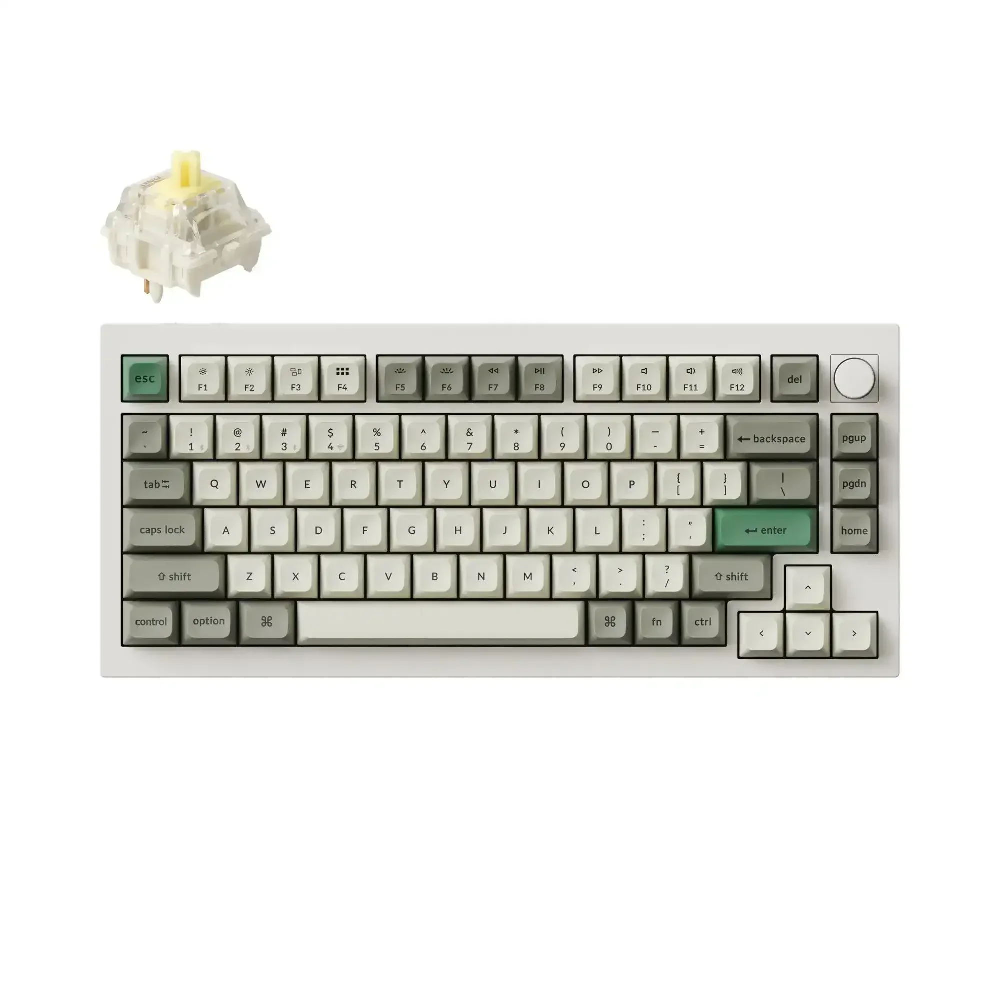 Keychron - Q1 Max QMK/VIA Wireless Custom Mechanical Keyboard - Image 5