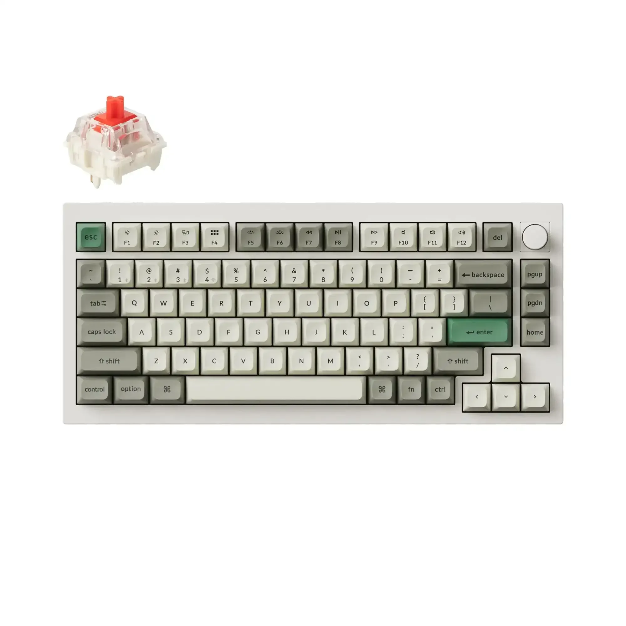 Keychron - Q1 Max QMK/VIA Wireless Custom Mechanical Keyboard - Image 7