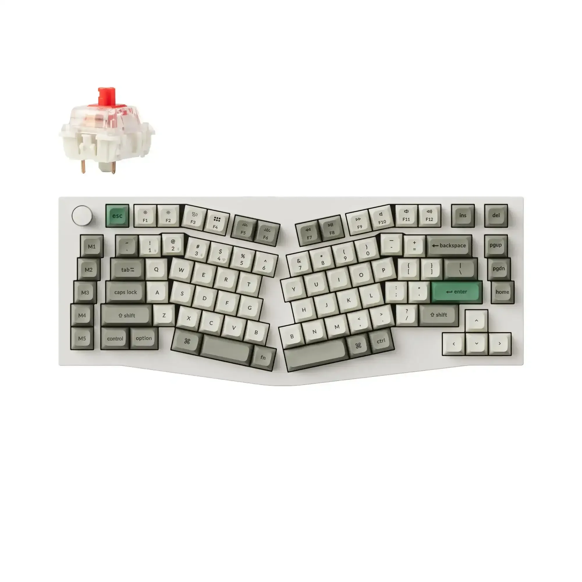 Keychron - Q10 Max (Alice Layout) QMK/VIA Wireless Custom Mechanical Keyboard - Image 7