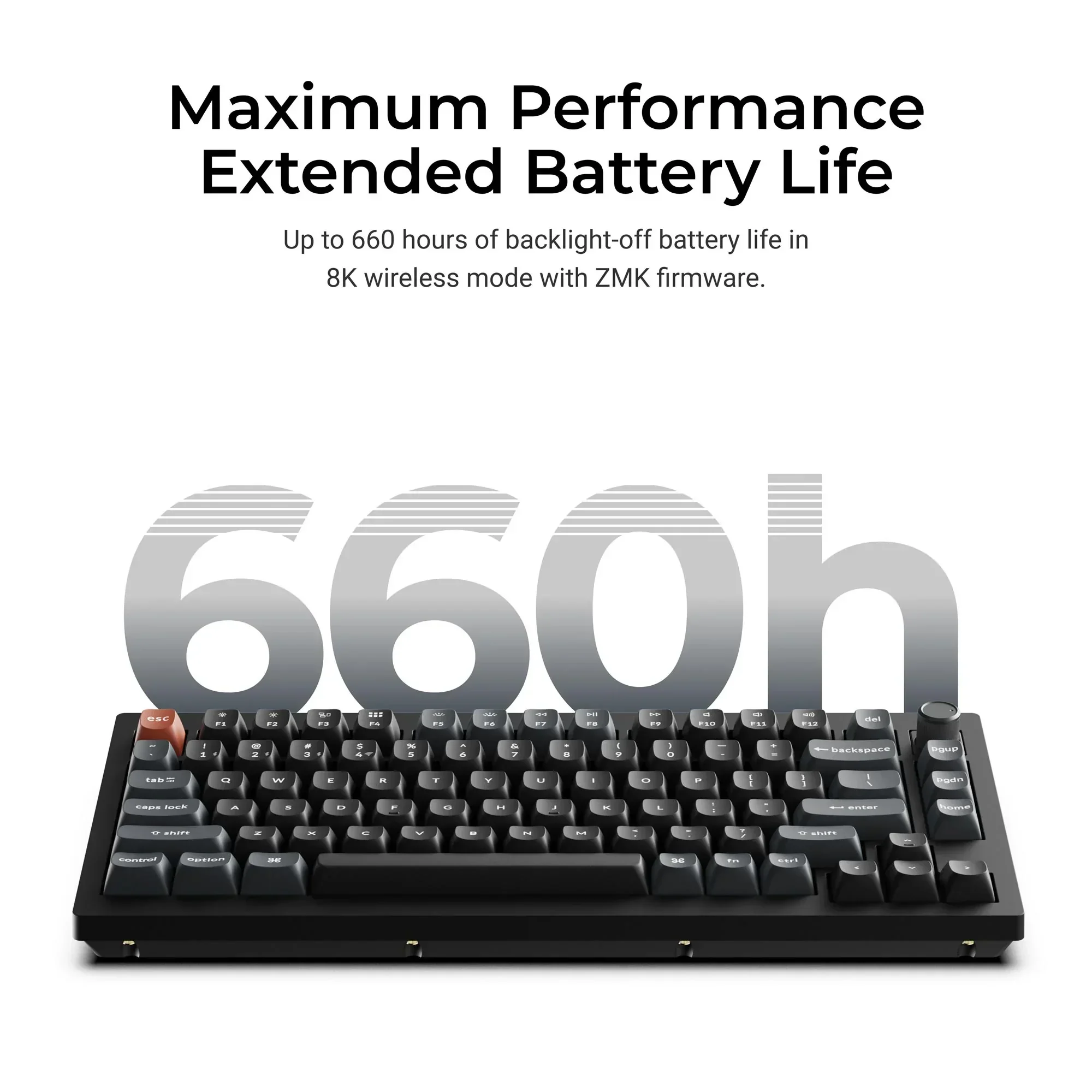 Keychron - V1 Ultra 8K Wireless Custom Mechanical Keyboard - Bezprzewodowa Klawiatura Mechaniczna - Image 8