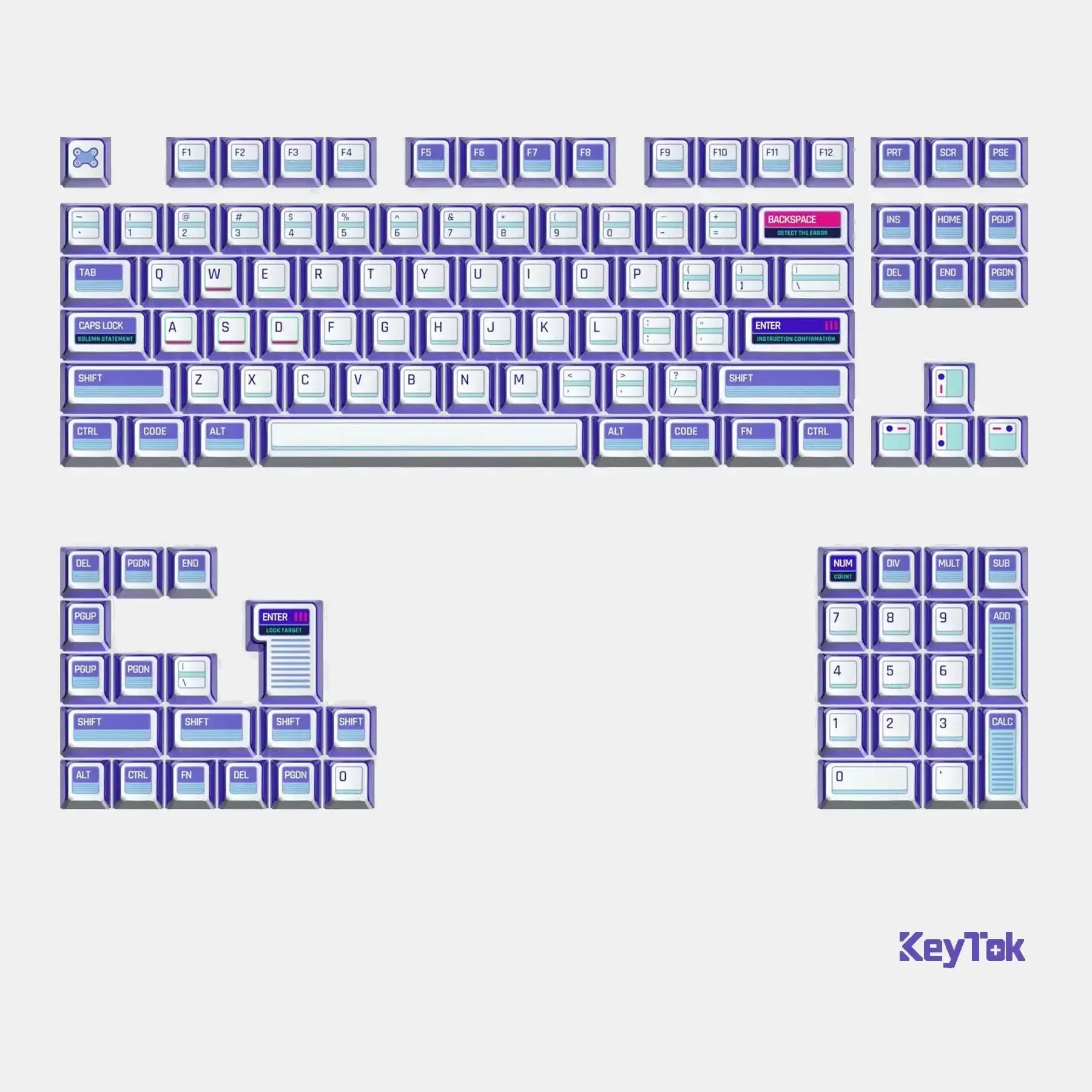 KeyTok - Ctrl Dye-Sub KOL Keycaps - Image 4