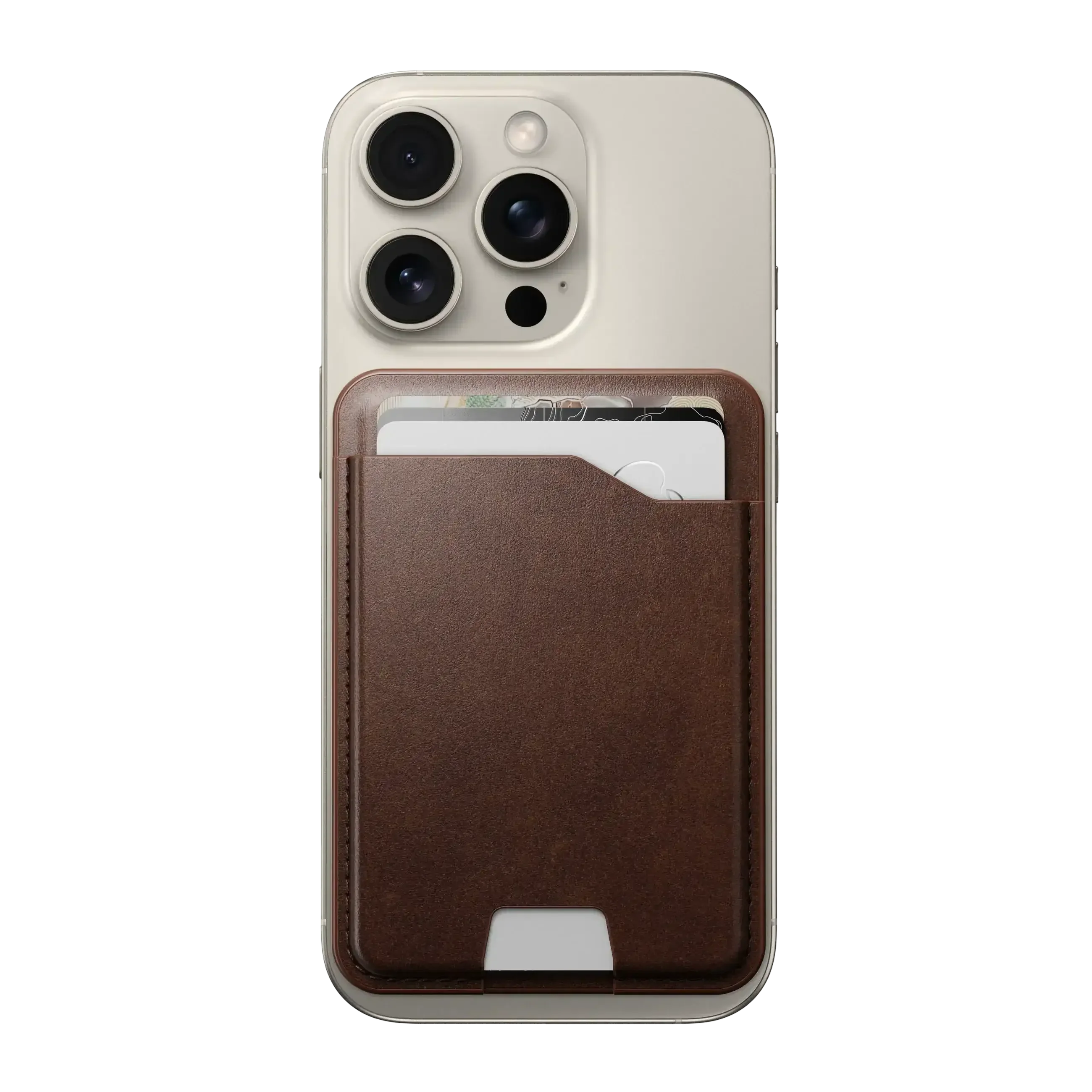 Nomad – Leather Mag Wallet Find My Tracking - Skórzany Portfel na Karty z MagSafe - Image 8
