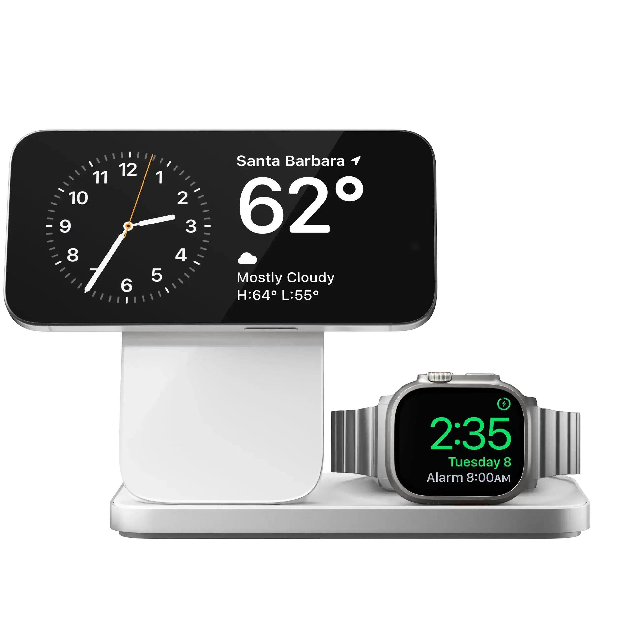 Nomad – Stand One Max 4th Gen 3-in-1 MagSafe Charger - Ładowarka do iPhona, Apple Watch i AirPods - Image 8