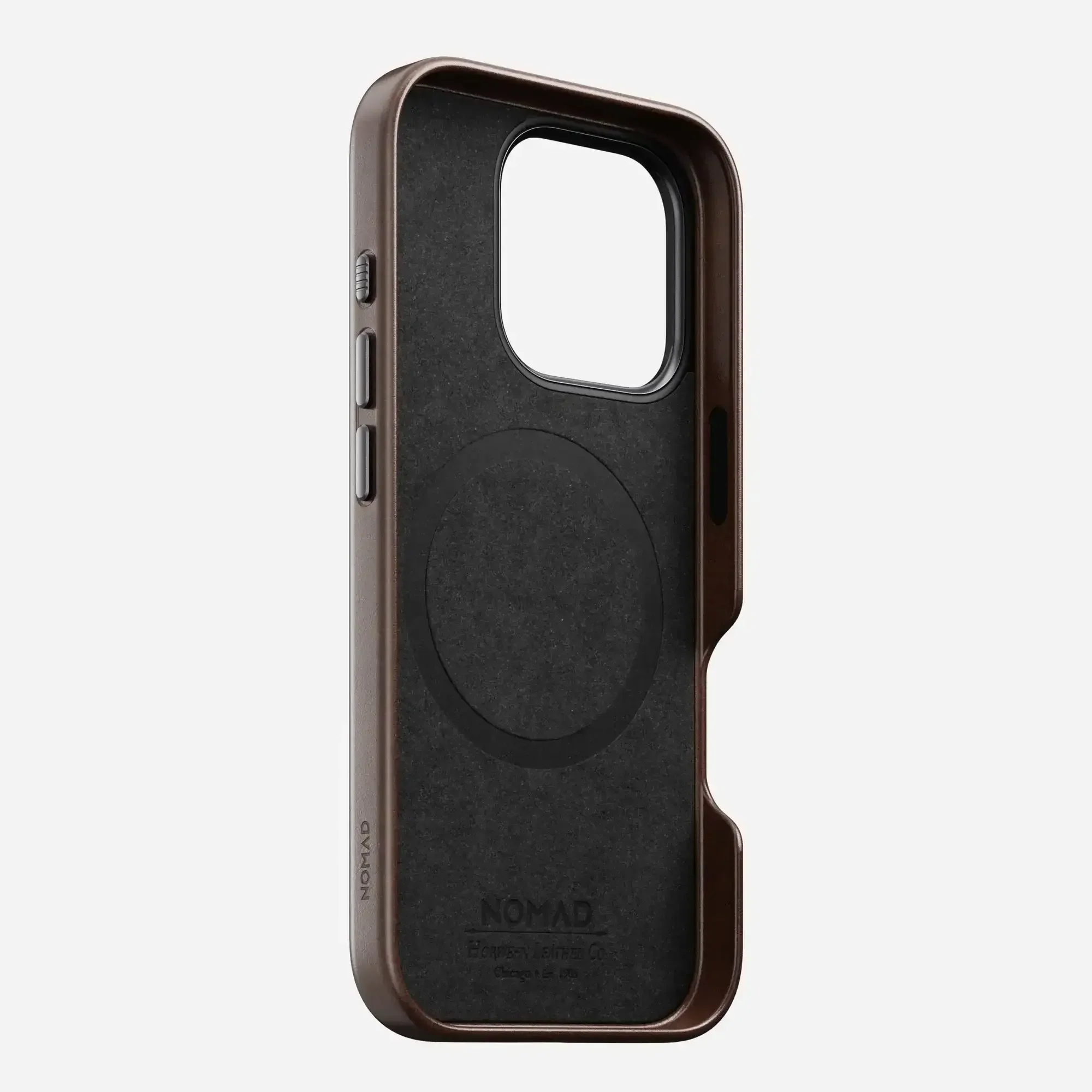 Nomad – Traditional Leather Case for iPhone 16 Pro / Pro Max with MagSafe - Skórzane Etui na iPhone z MagSafe - Image 5