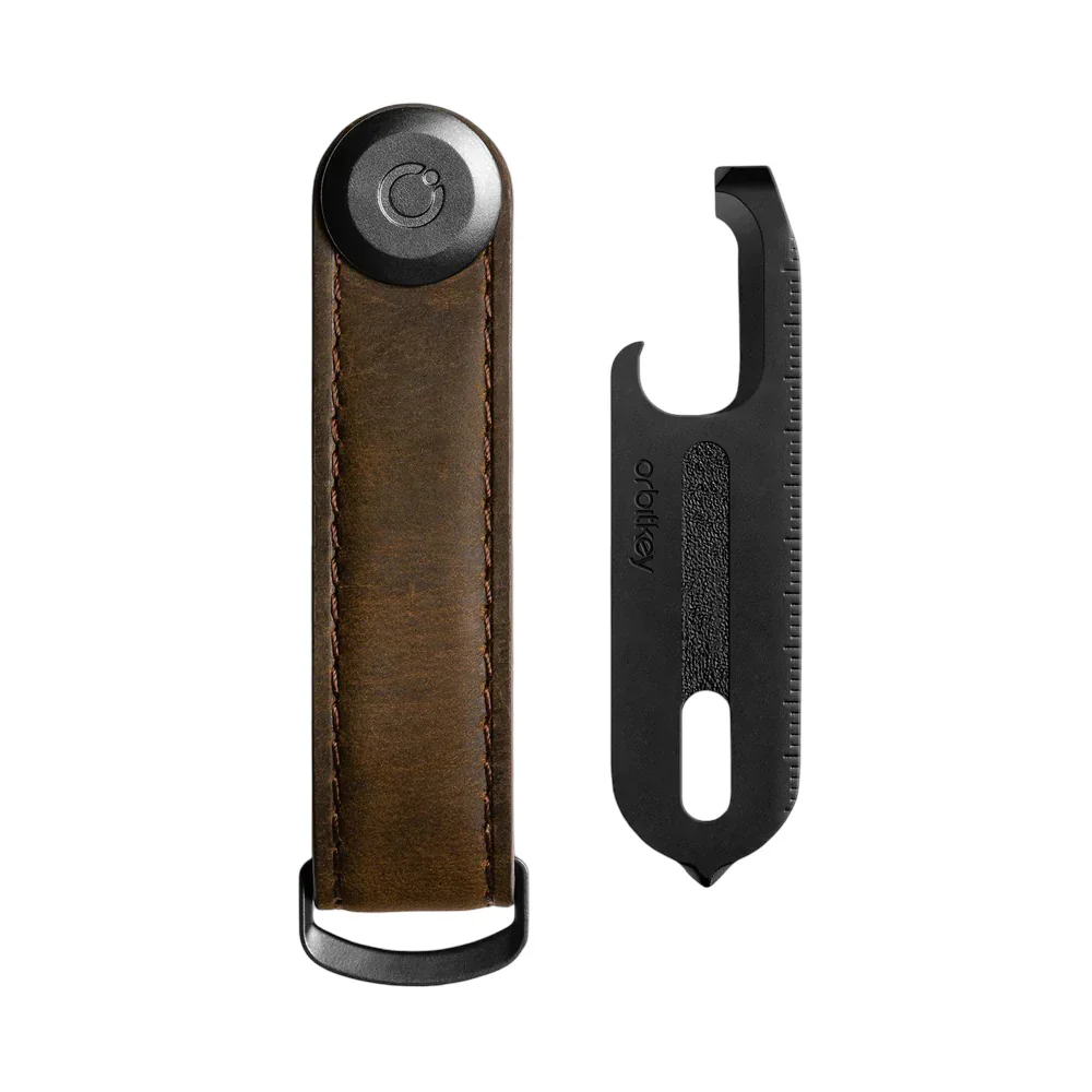 Orbitkey - Key Organizer Crazy Horse + Multi-Tool v2 Set - Zestaw Organizer do Kluczy + Multitool - Image 7