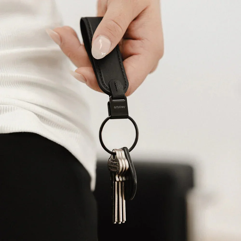 Orbitkey - Leather Loop Keychain - Skórzany Brelok Na Klucze - Image 17