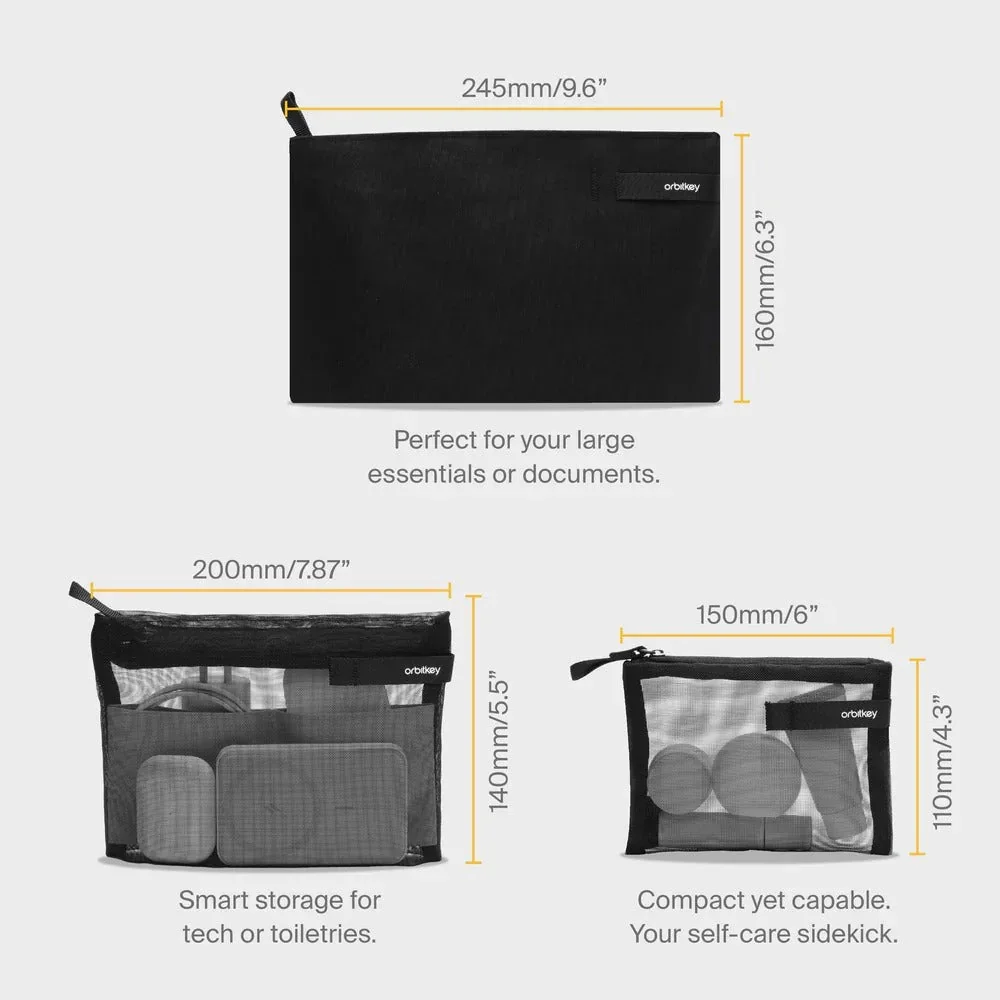 Orbitkey X Disney - Essentials Pouch Trio - Zestaw Trzech Saszetek - Image 5