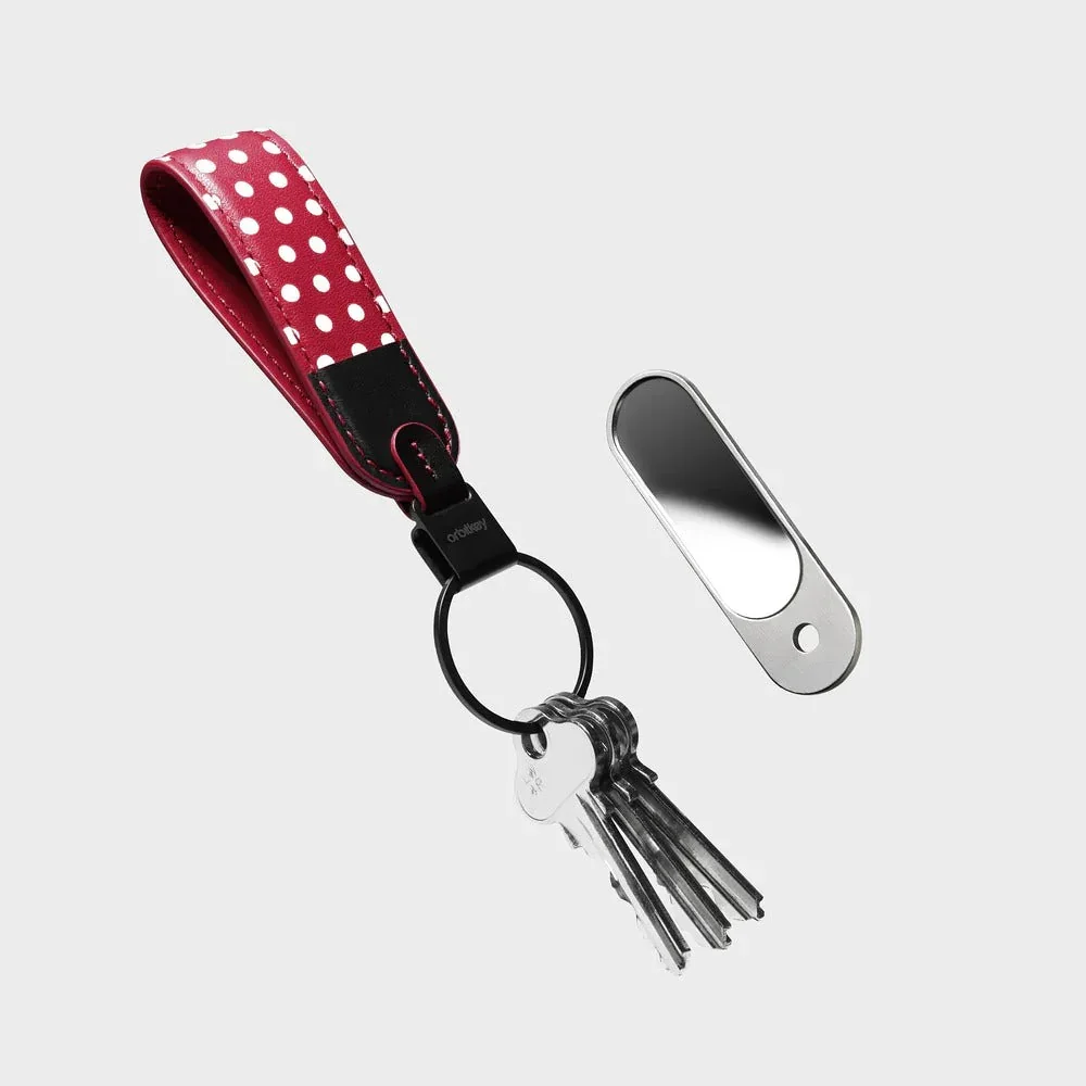 Orbitkey X Disney - Minnie Mouse Loop Keychain + Nail File & Mirror Kit - Minnie Mouse Brelok Loop + Pilniczek Do Paznokci I Lusterko - Image 3